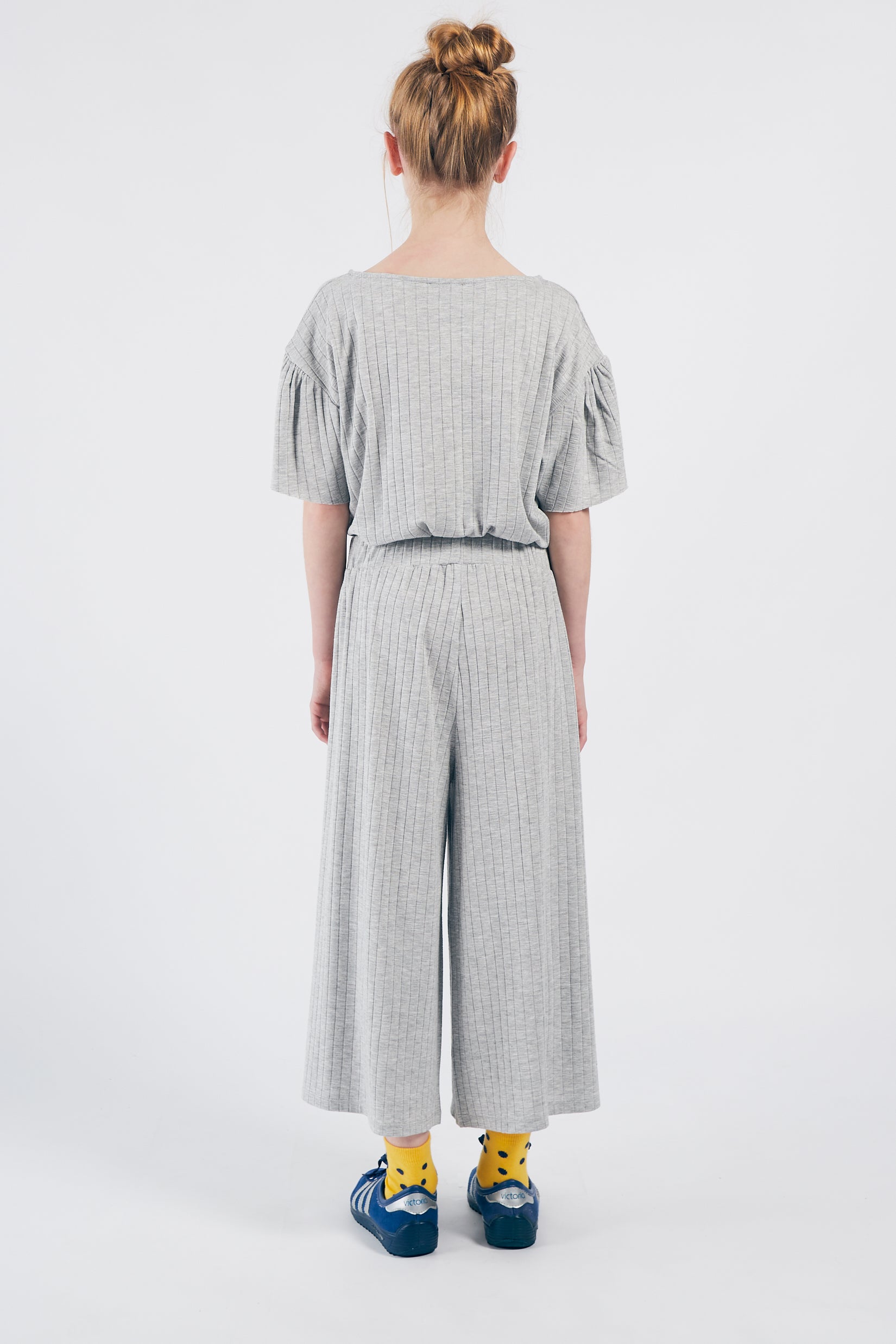 Girls Grey Dancer Knitted Set