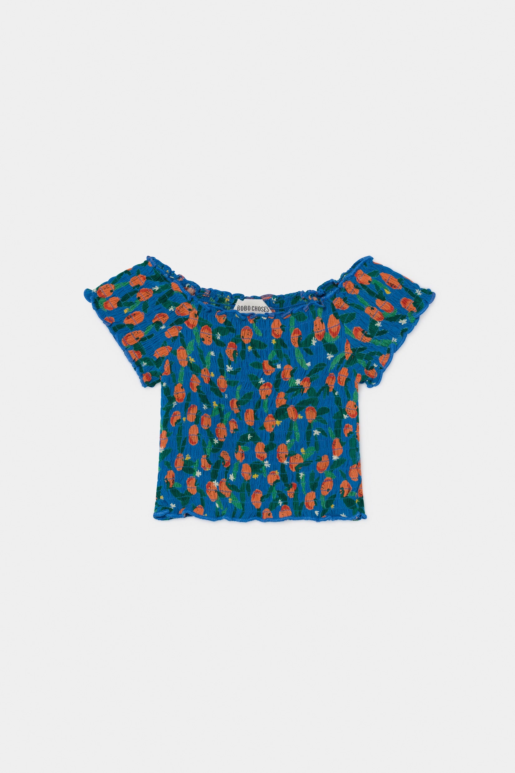 Girls Blue Orange Top