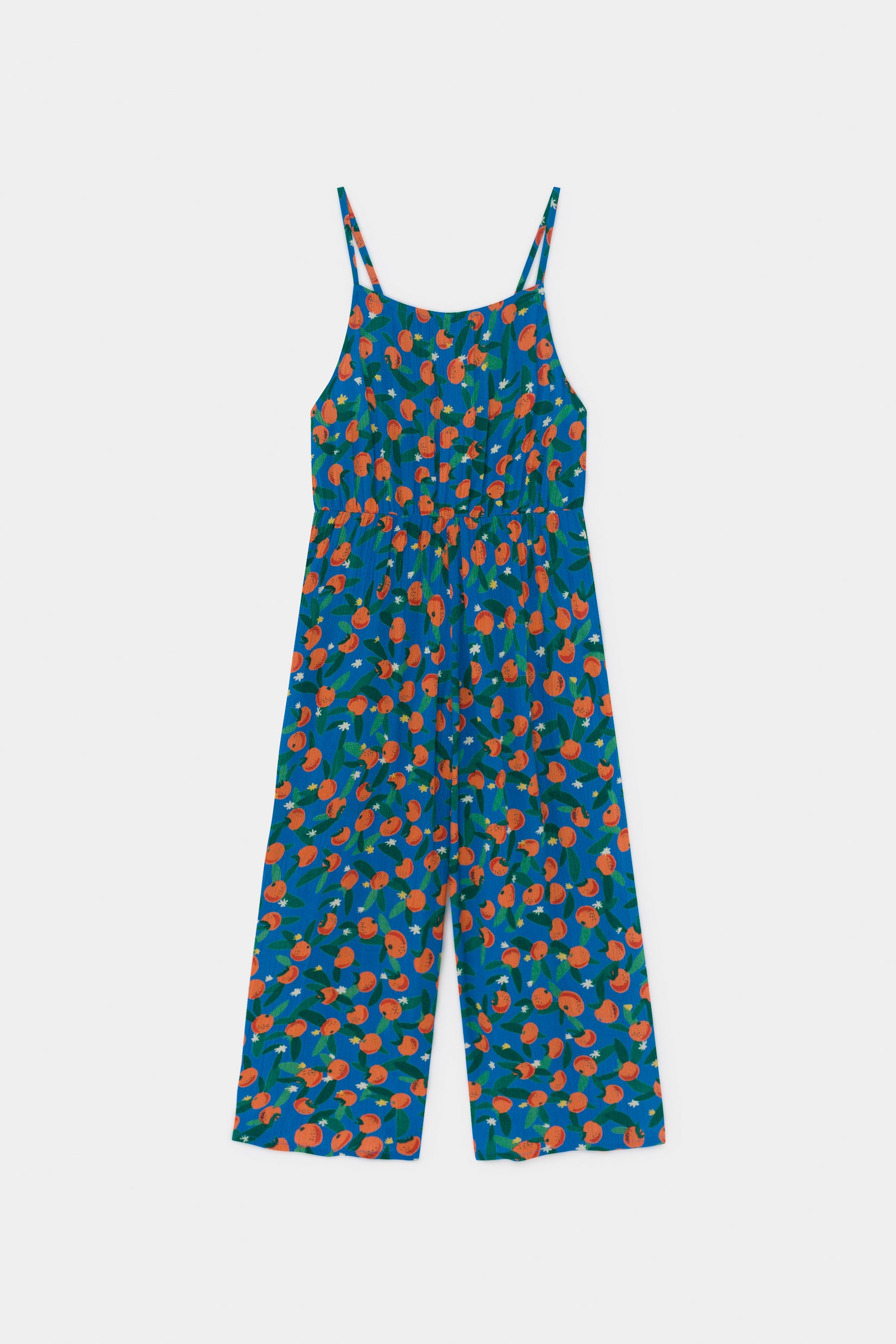 Girls Blue Orange Jumpsuit
