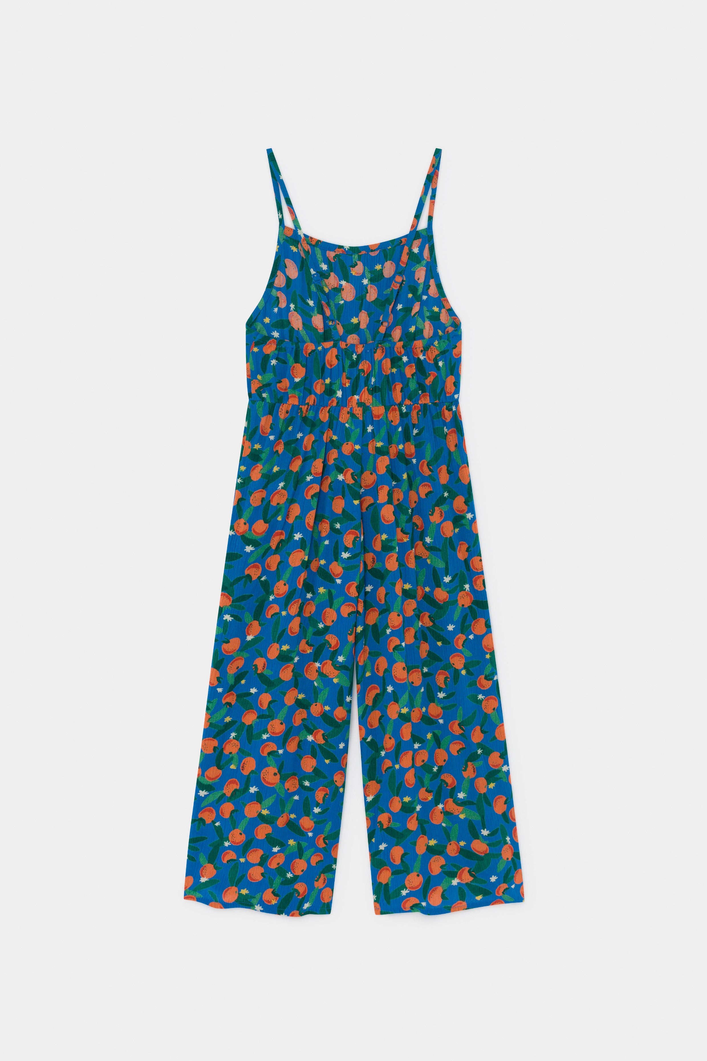 Girls Blue Orange Jumpsuit
