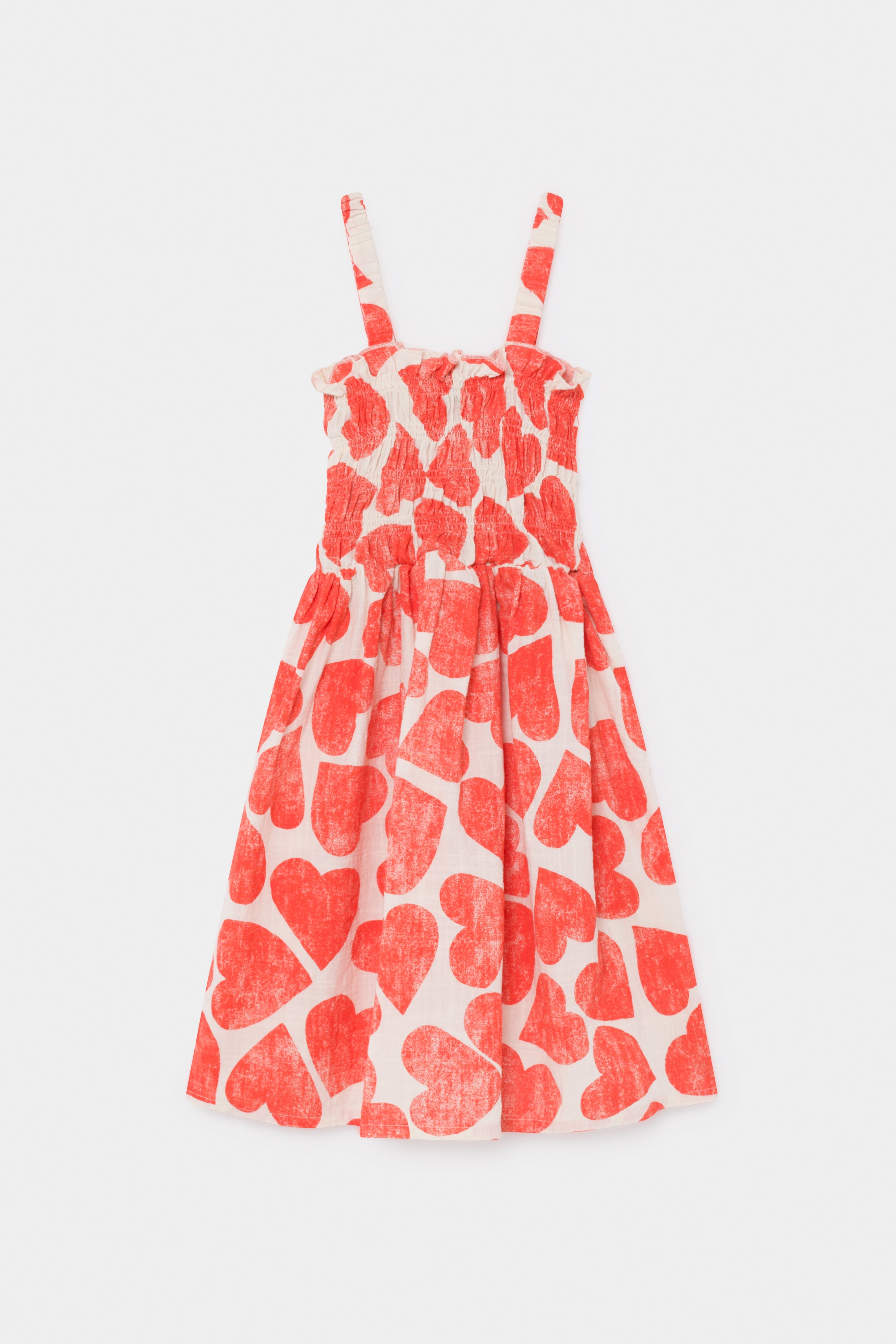 Girls Red Heart Dress