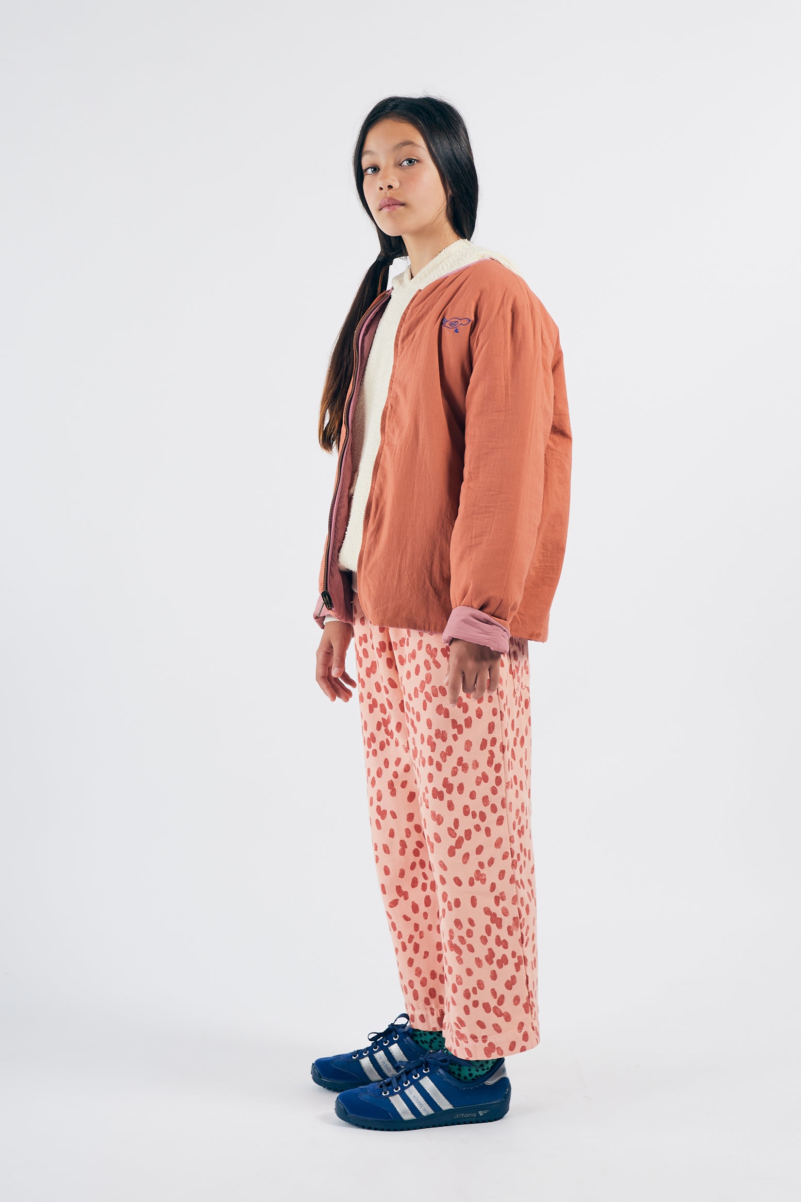 Boys Pink & Orange Reversible Jacket