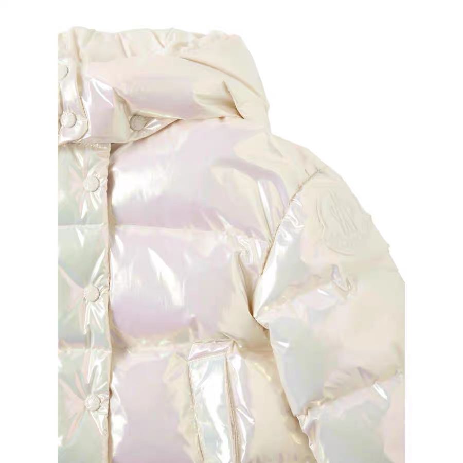 Girls Multicolor Padded Down Jacket