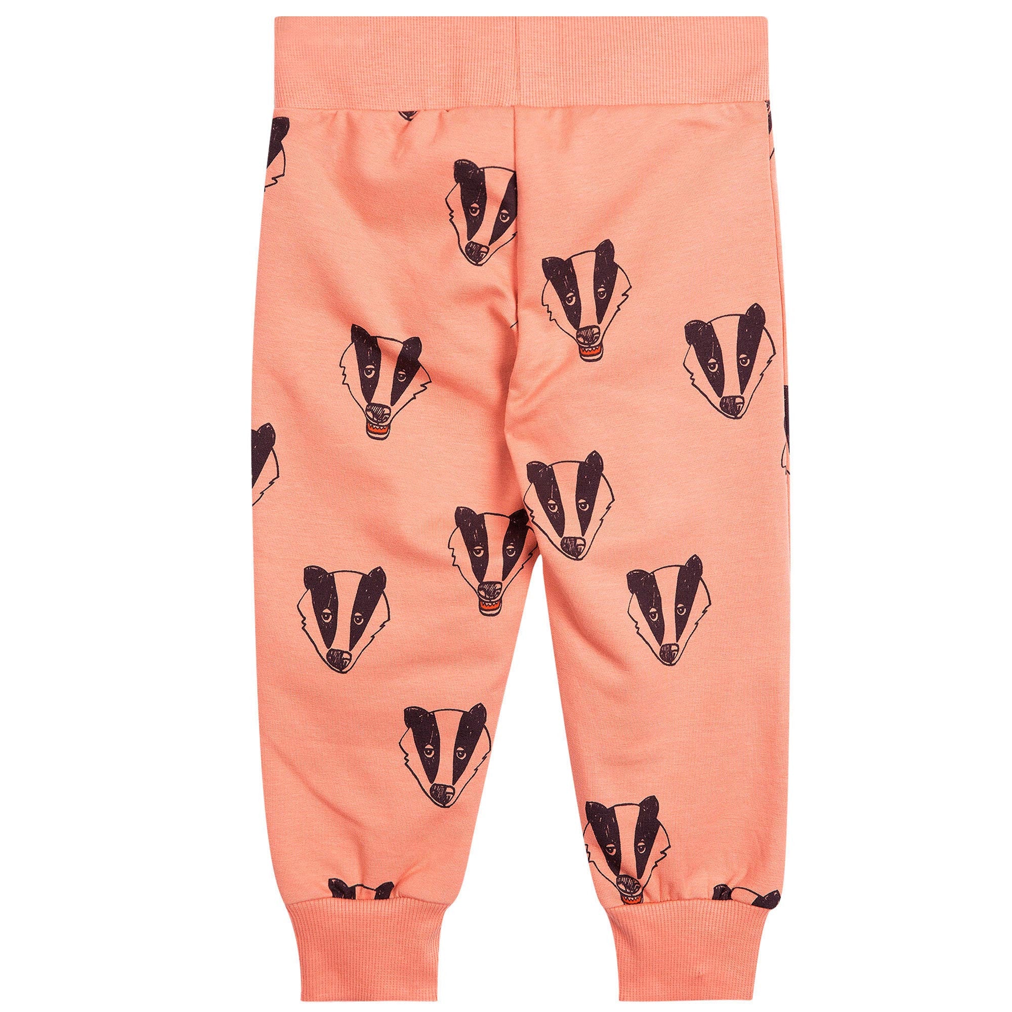 Girls Pink 'Badger' Printed Organic Cotton Trouser - CÉMAROSE | Children's Fashion Store - 2