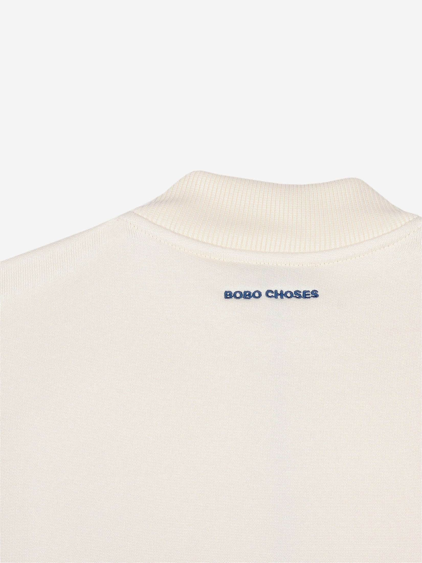 Girls White Bird Zip-Up Sweatshirt