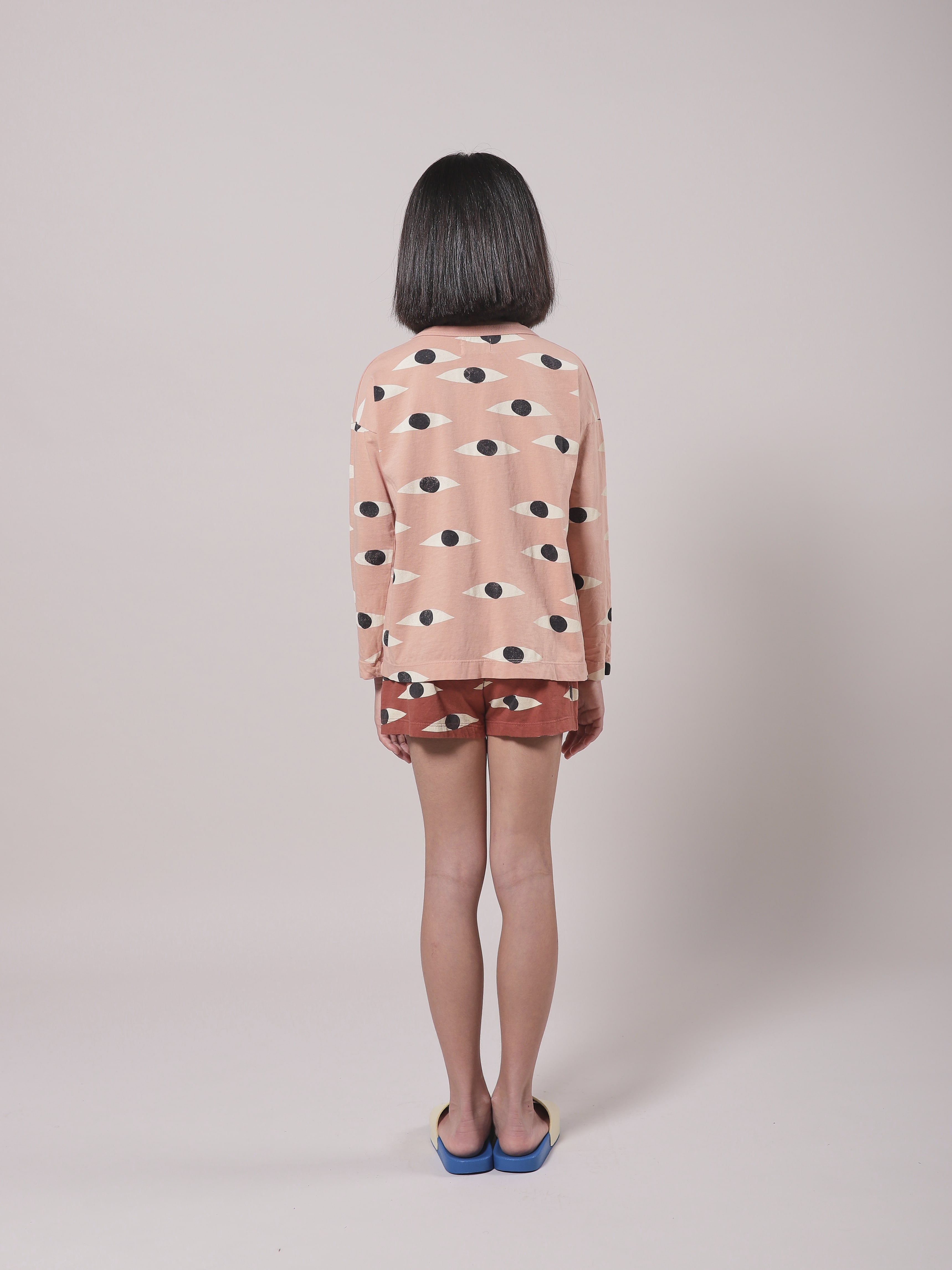 Girls Brown Eyes Cotton Shorts