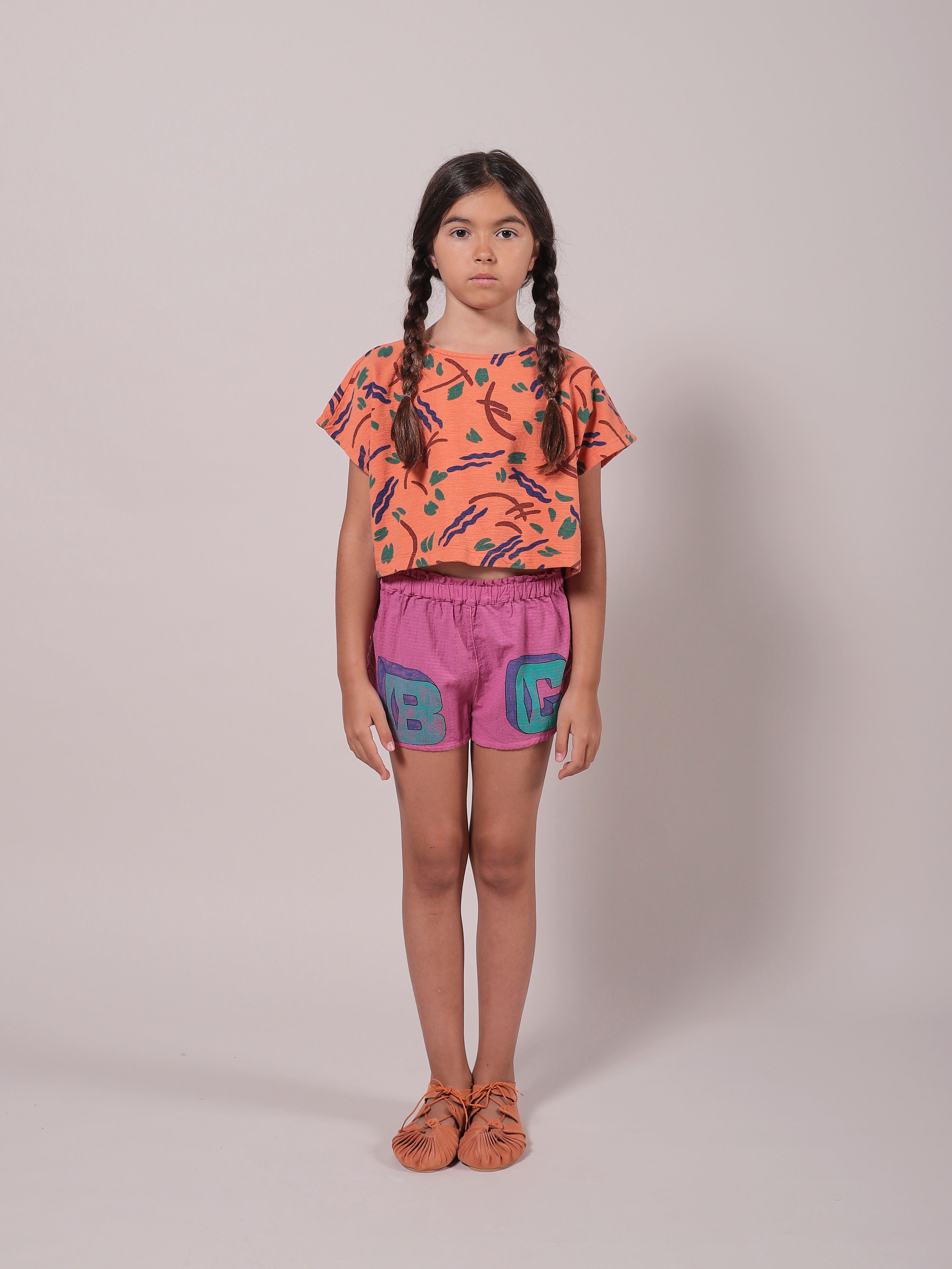 Girls Mauve BC Shorts
