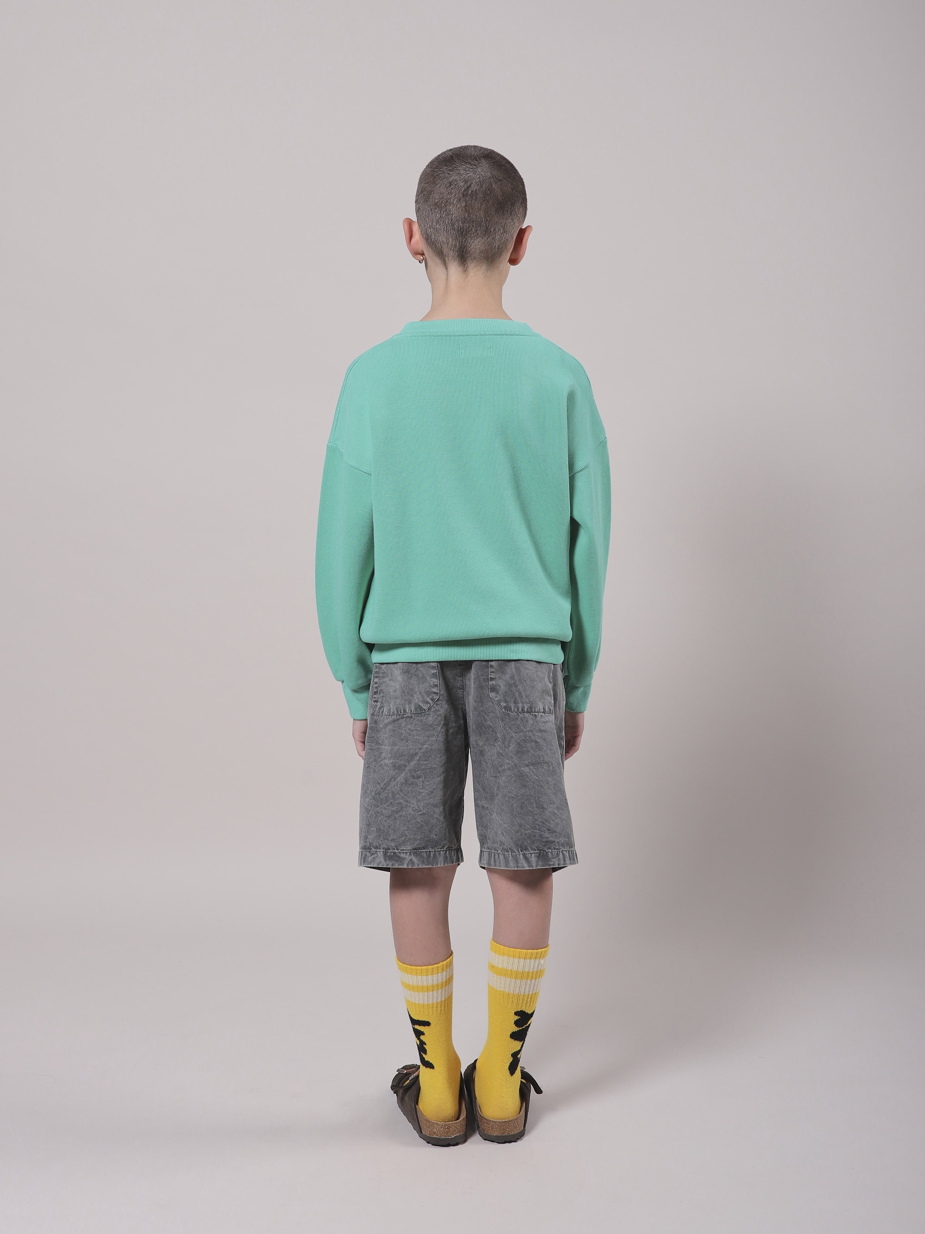 Girls Grey BC Shorts