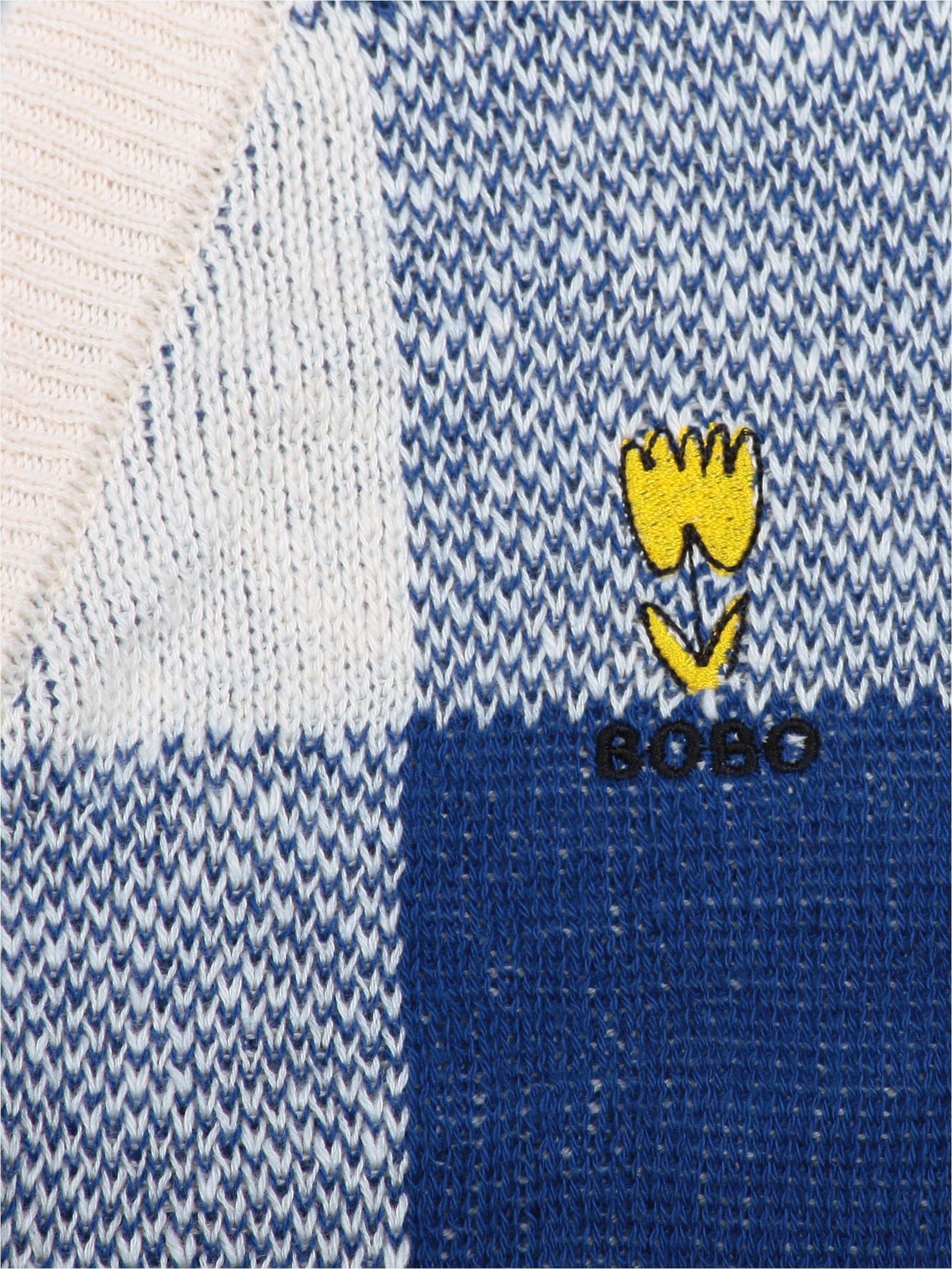 Girls Blue Check Cardigan