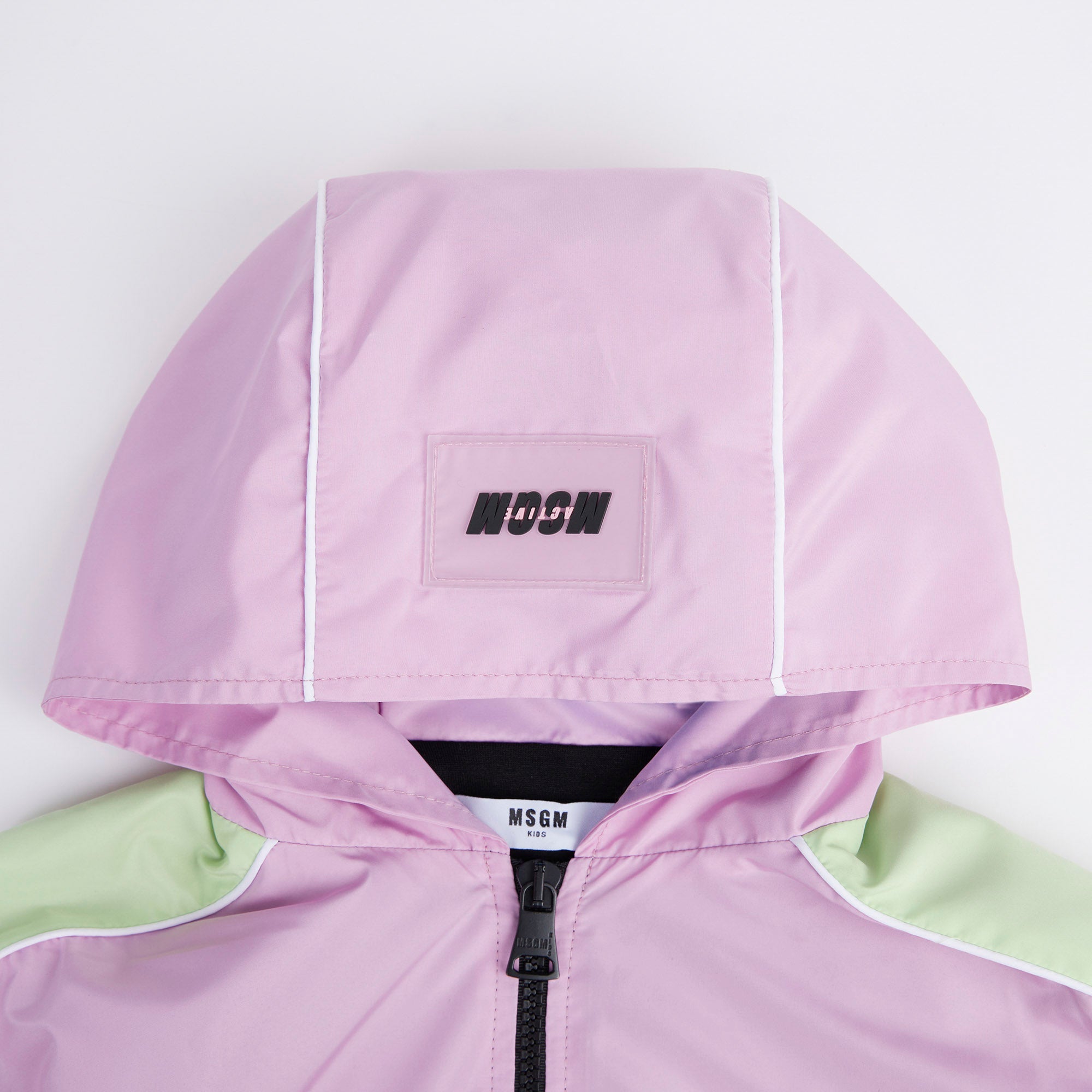 Girls Purple Zip-Up Jacket