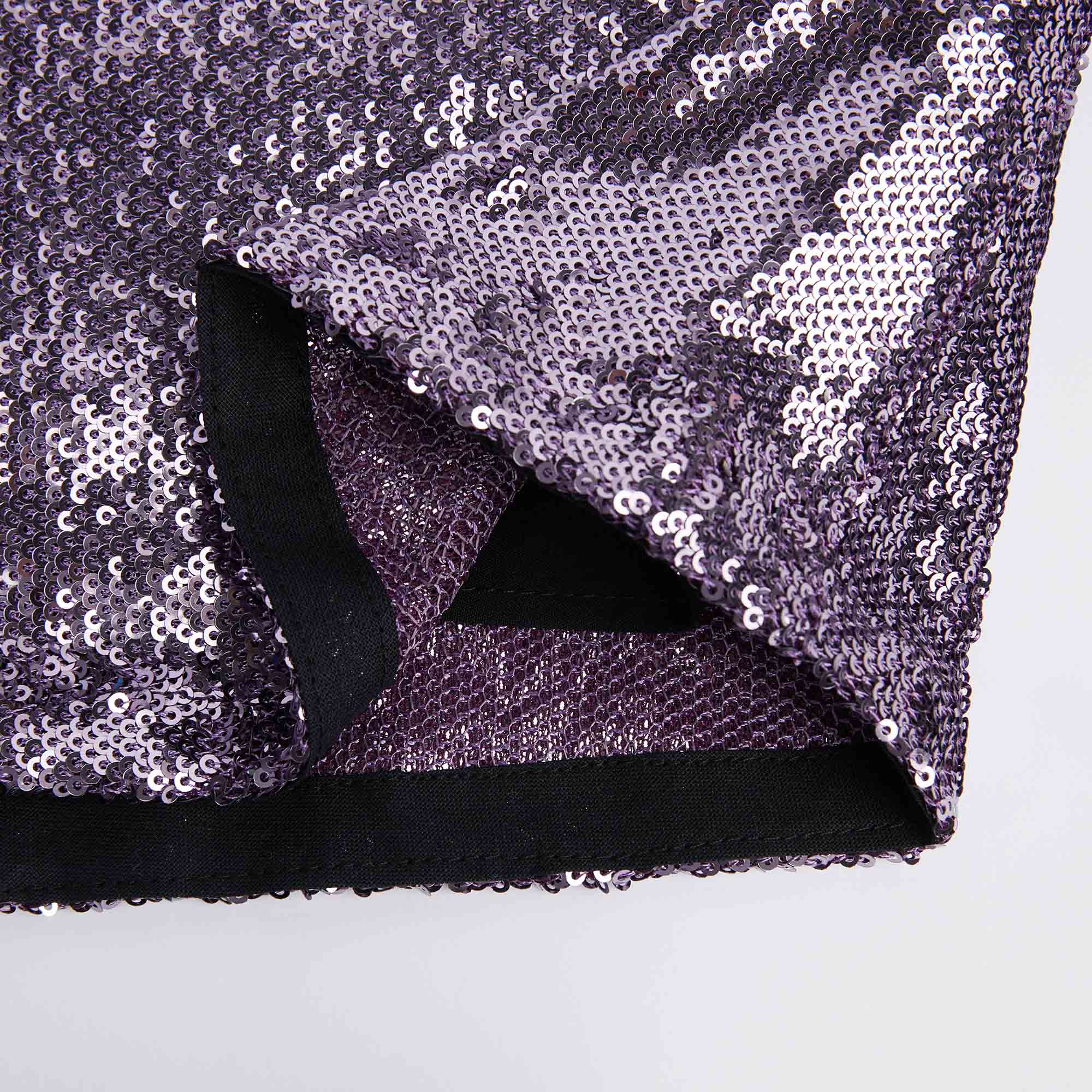 Girls Purple Sequins Dress