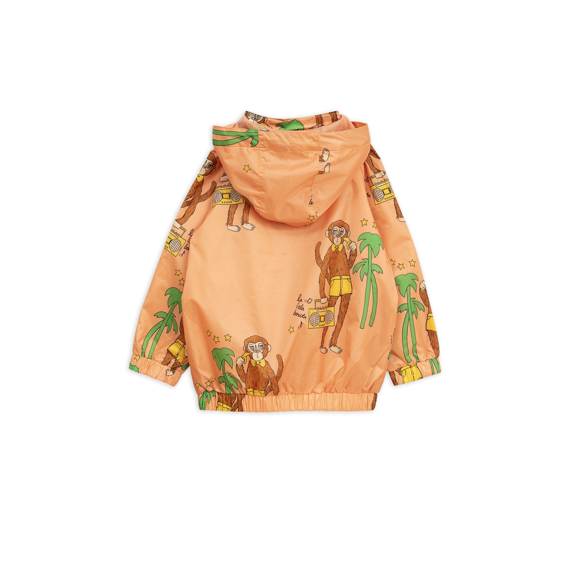Girls Pink Cool Monkey Sporty Jacket