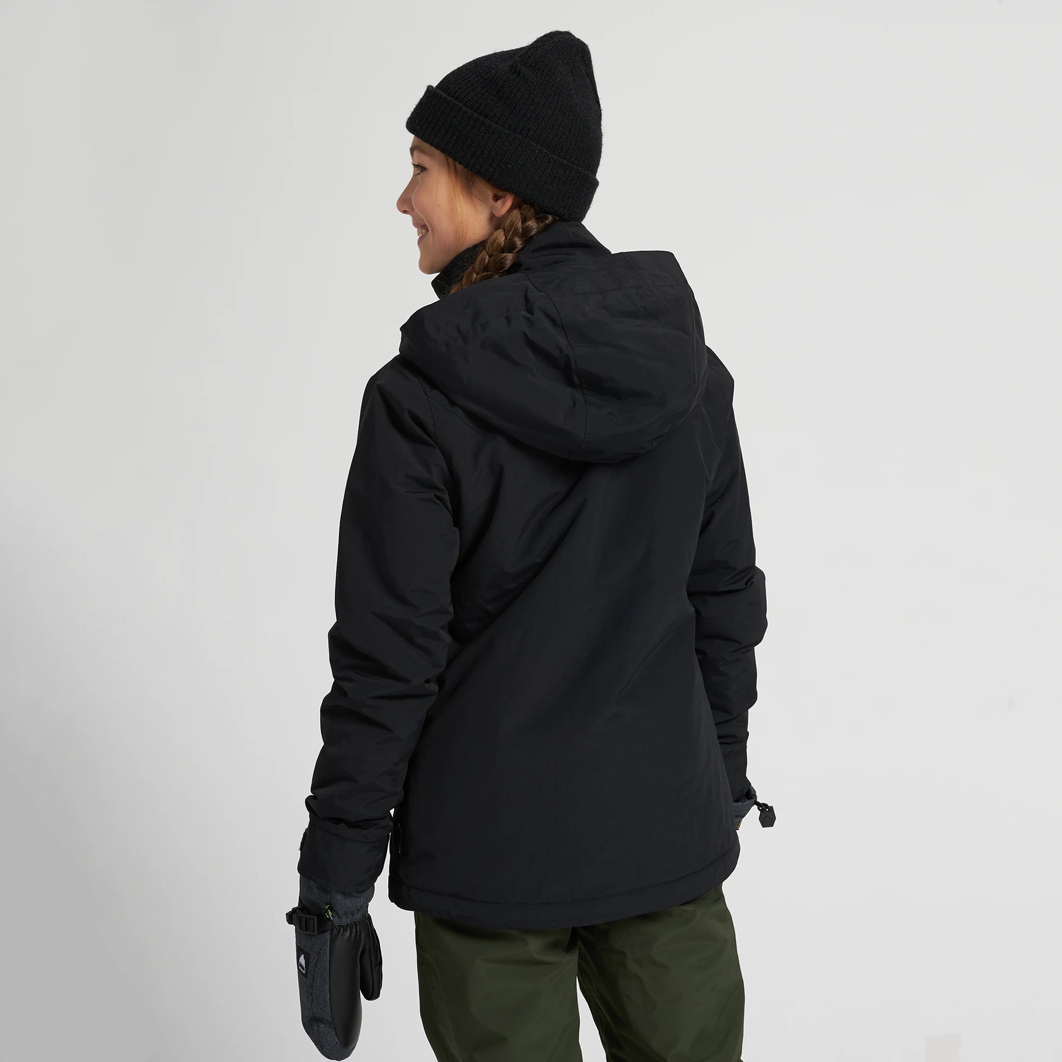 Boys & Girls Black Snow Jacket