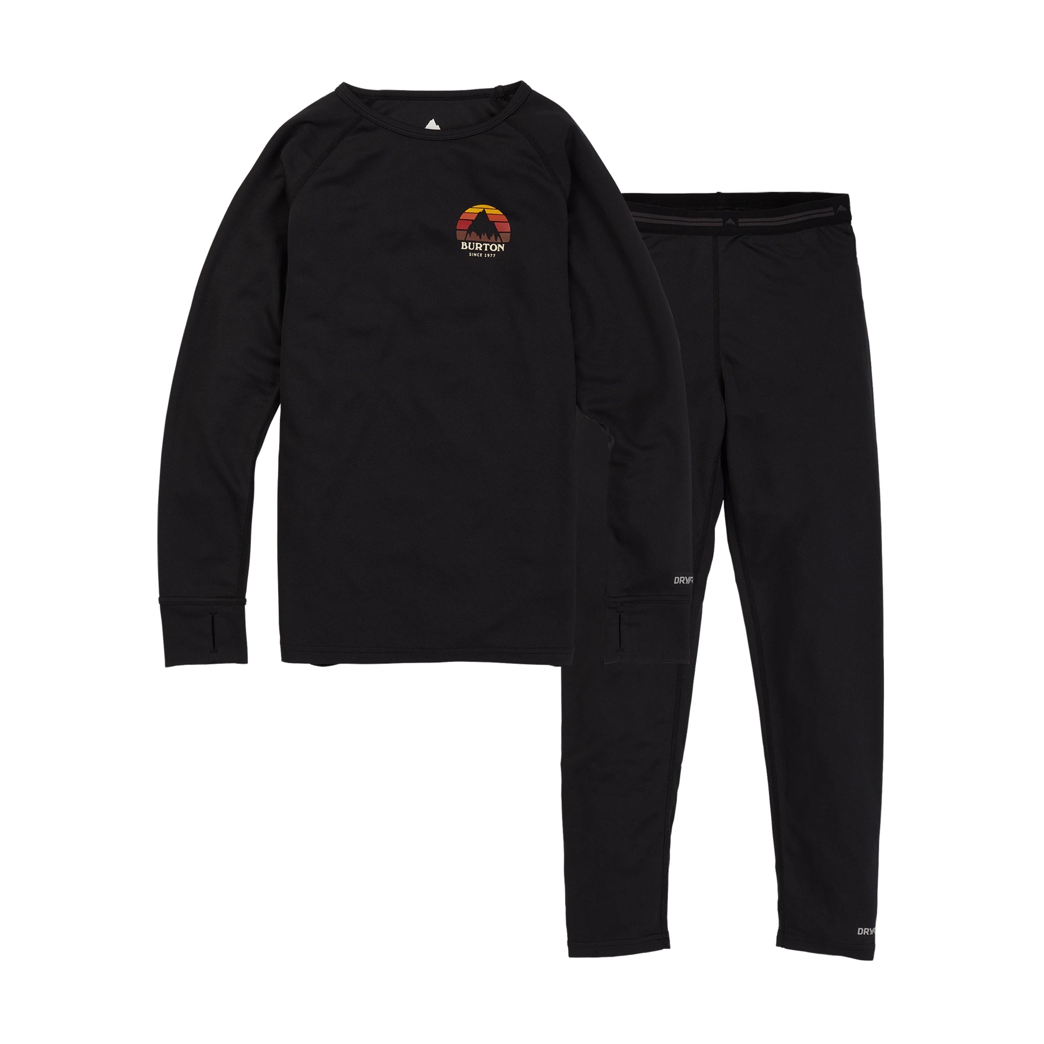 Boys & Girls Black Snow Set