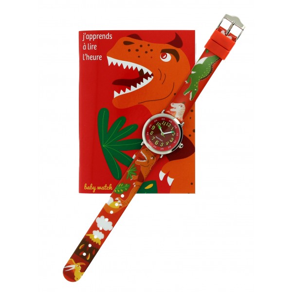 Boys Red Dino Watch（4-7Y）