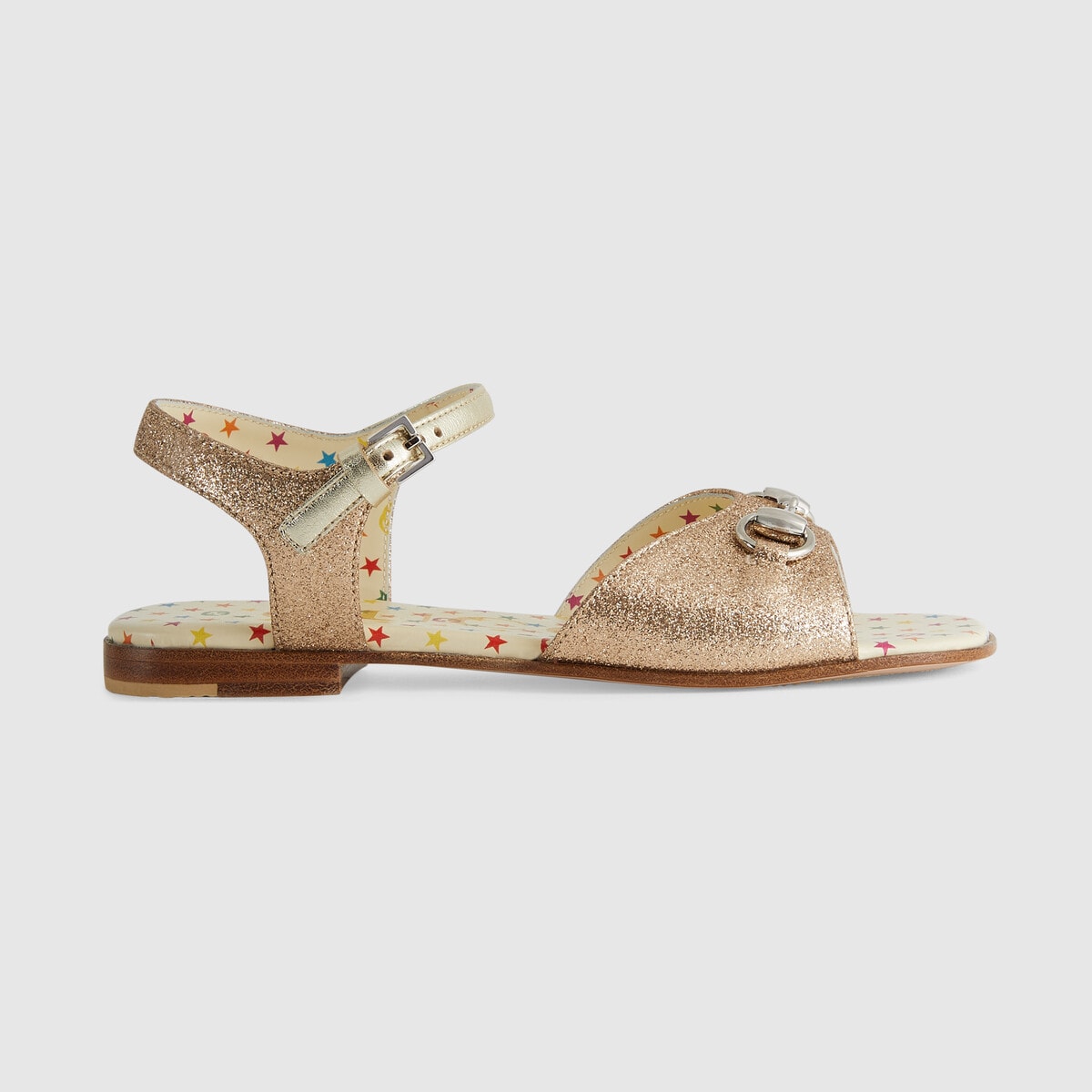 Girls Gold Sandals