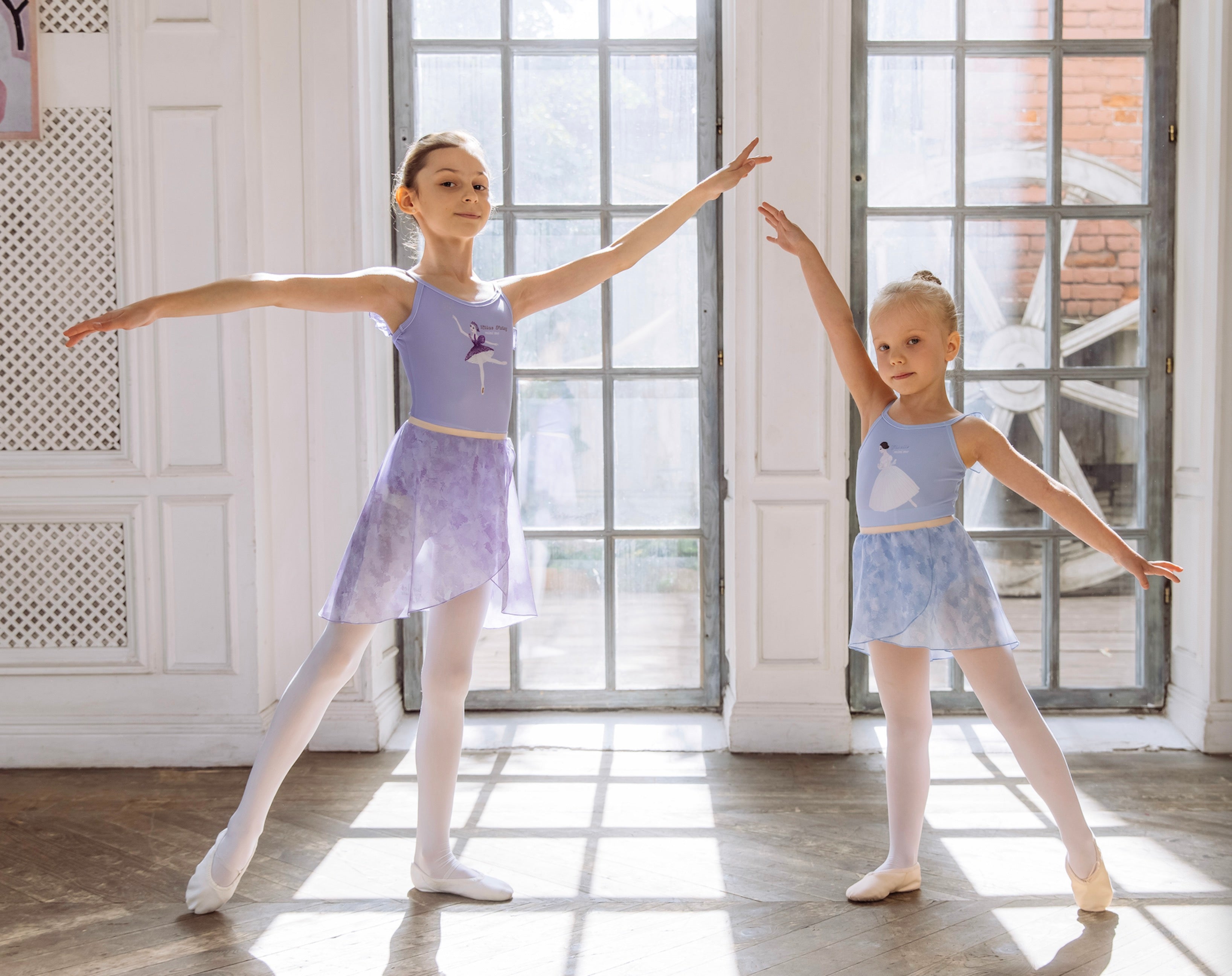 Girls Purple Ballet Onesies
