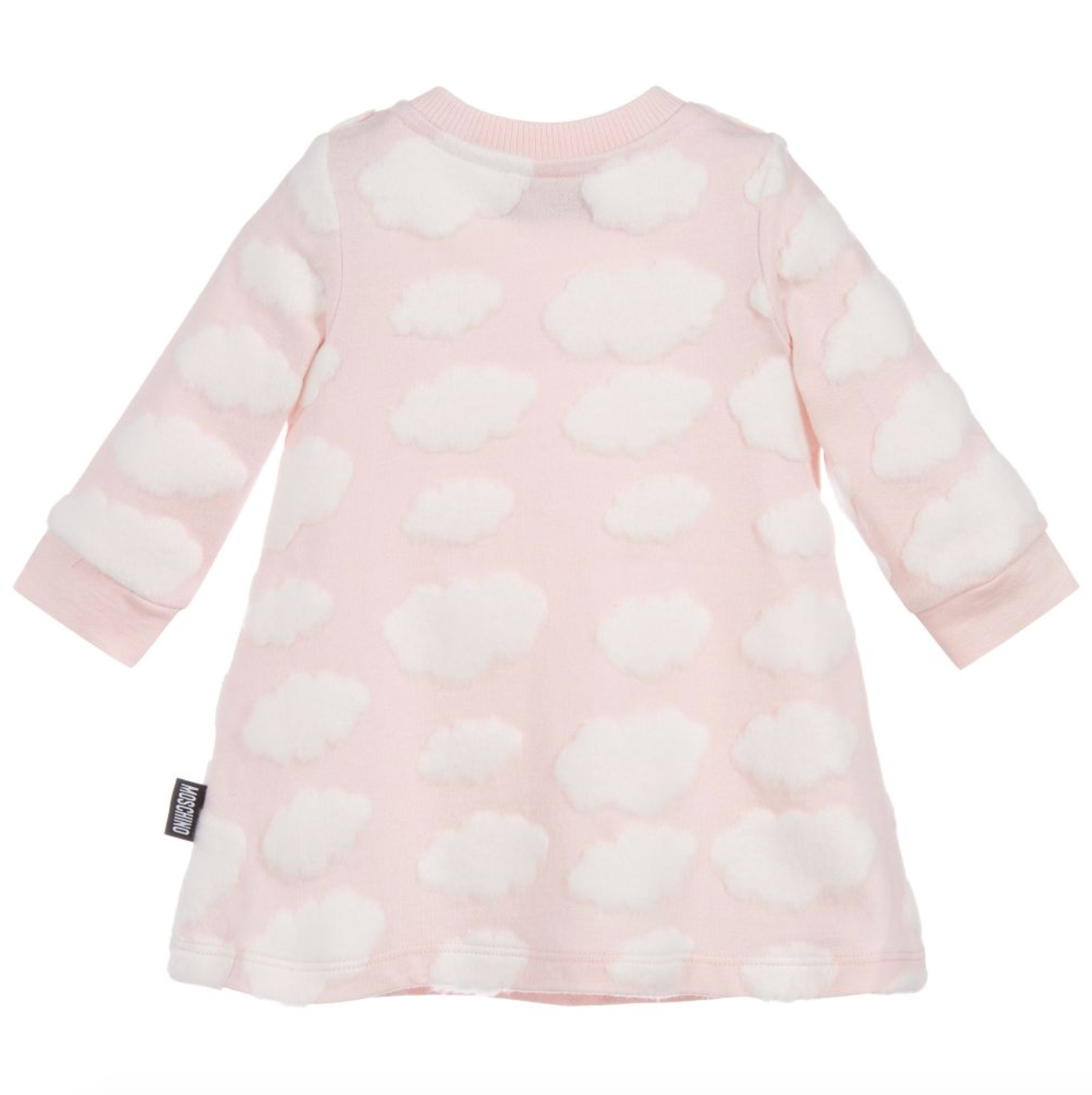 Baby Girls Light Pink Clouds Cotton Dress