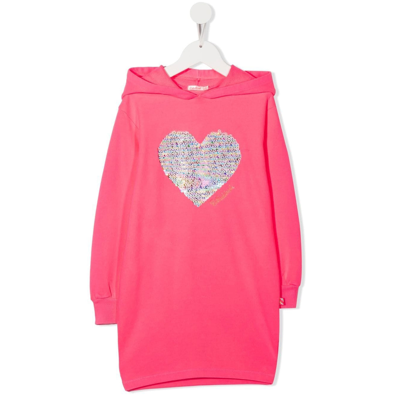 Girls Pink Sequins Dress