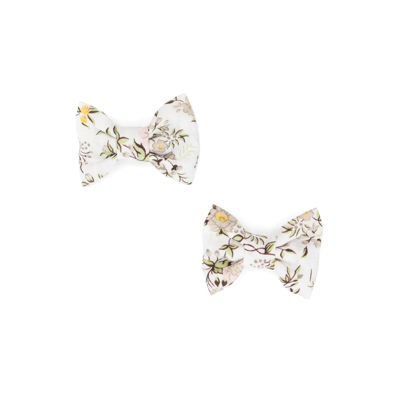 Girls White Floral Hair Clip