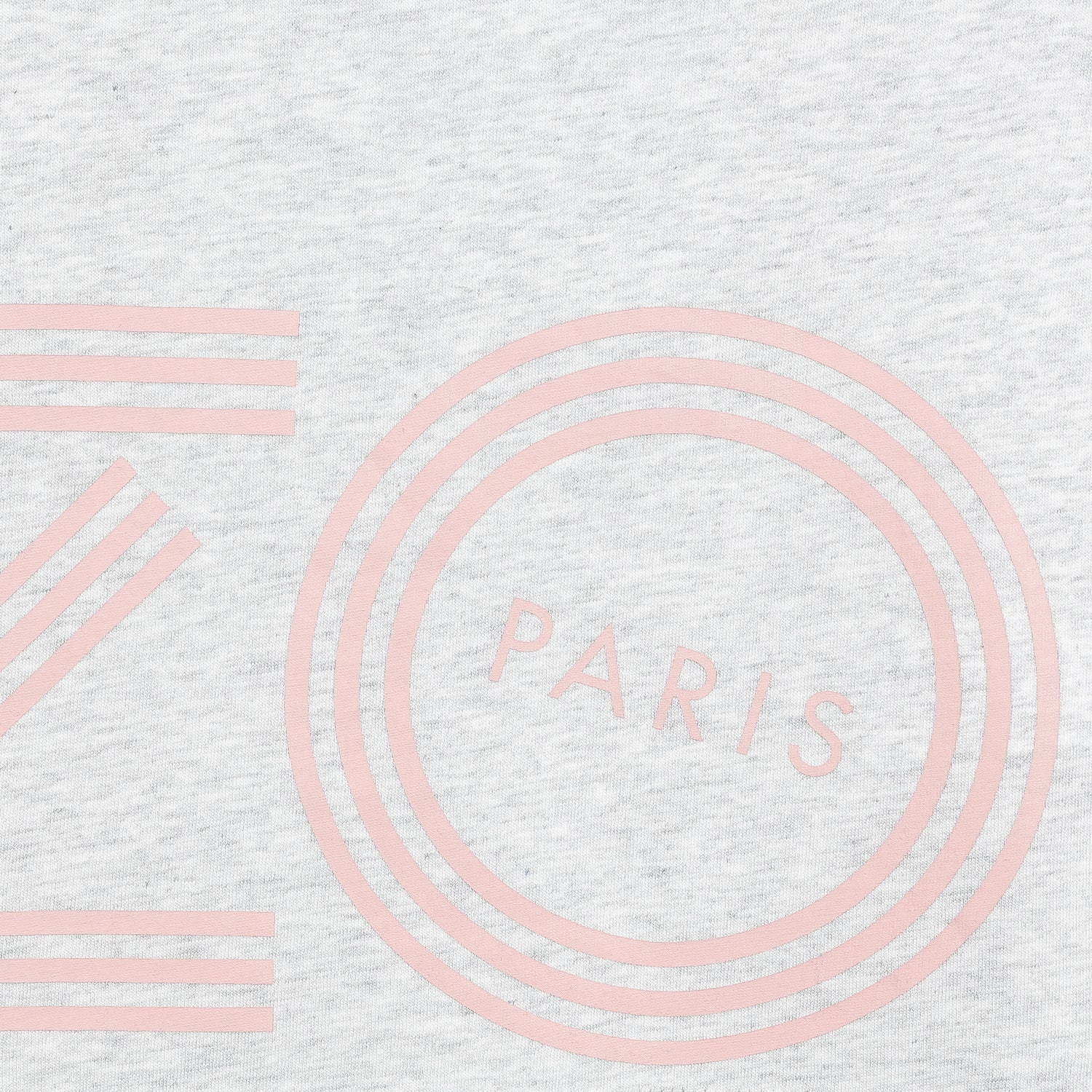 Girls Light Grey Logo Cotton Vest
