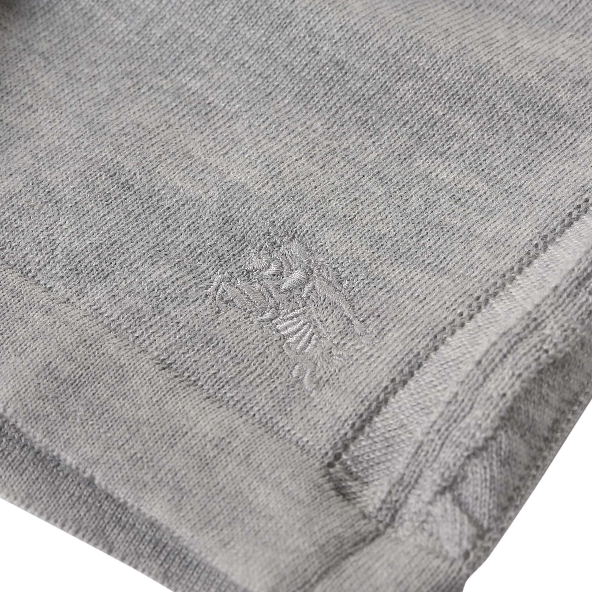 Girls Light Grey Bow Trims Knitted Cardigan - CÉMAROSE | Children's Fashion Store - 5