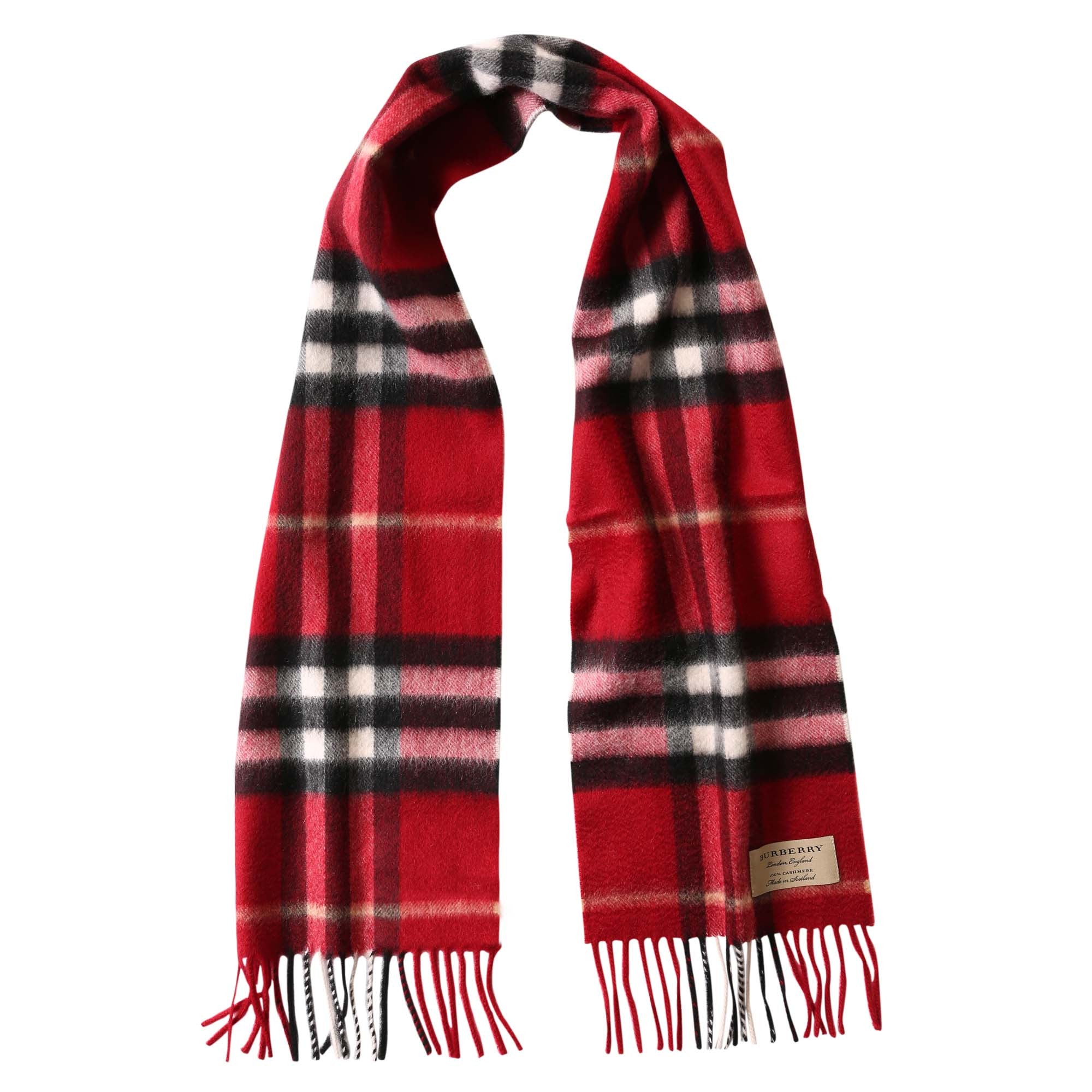 Girls Parade Red Cashmere Scarf - CÉMAROSE | Children's Fashion Store - 3