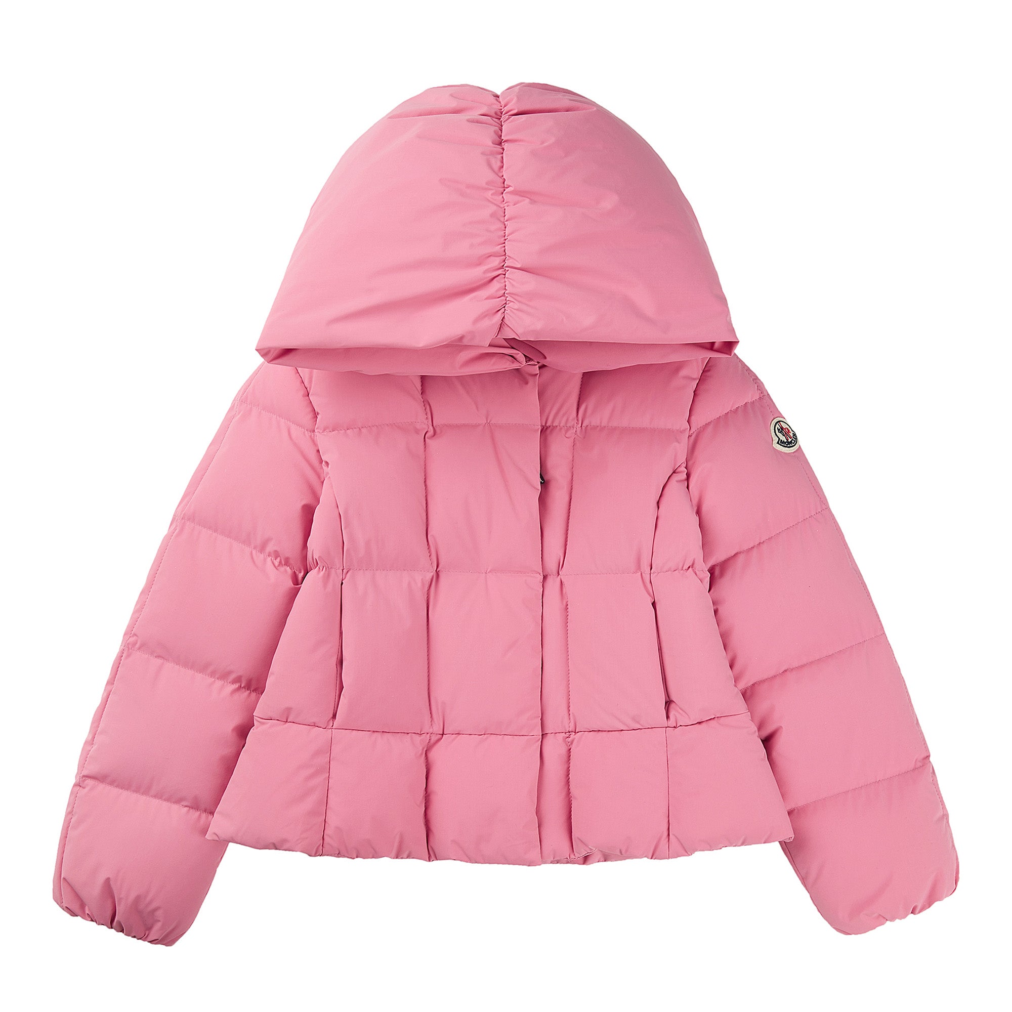 Girls Pink "GIROFLEE" Padded Down Coat