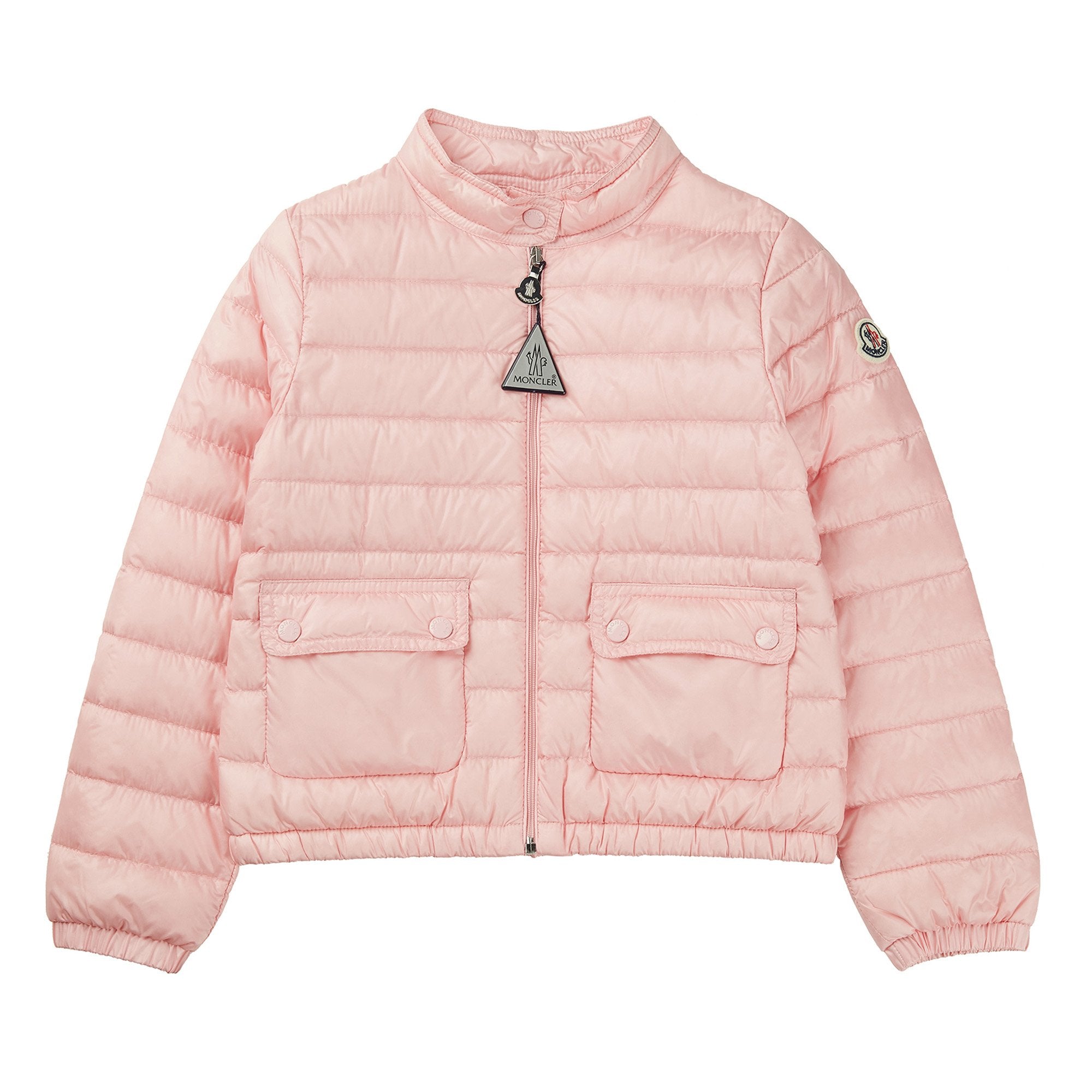 Girls Pink "LANS" Padded Down Jacket