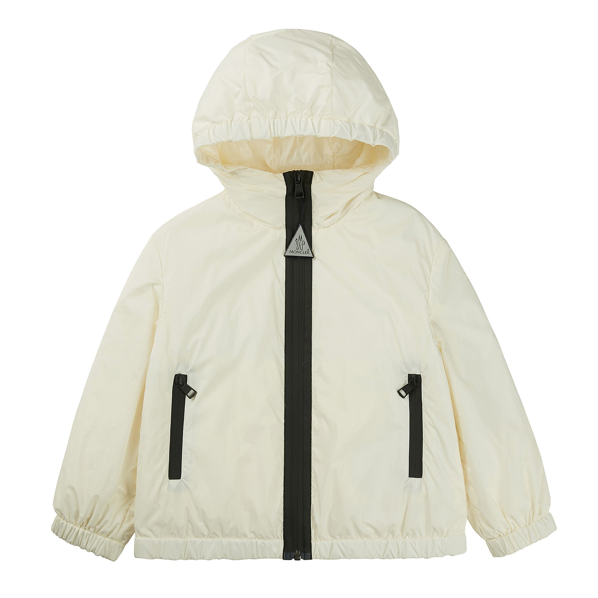 Girls White Down padded Hooded Jacket