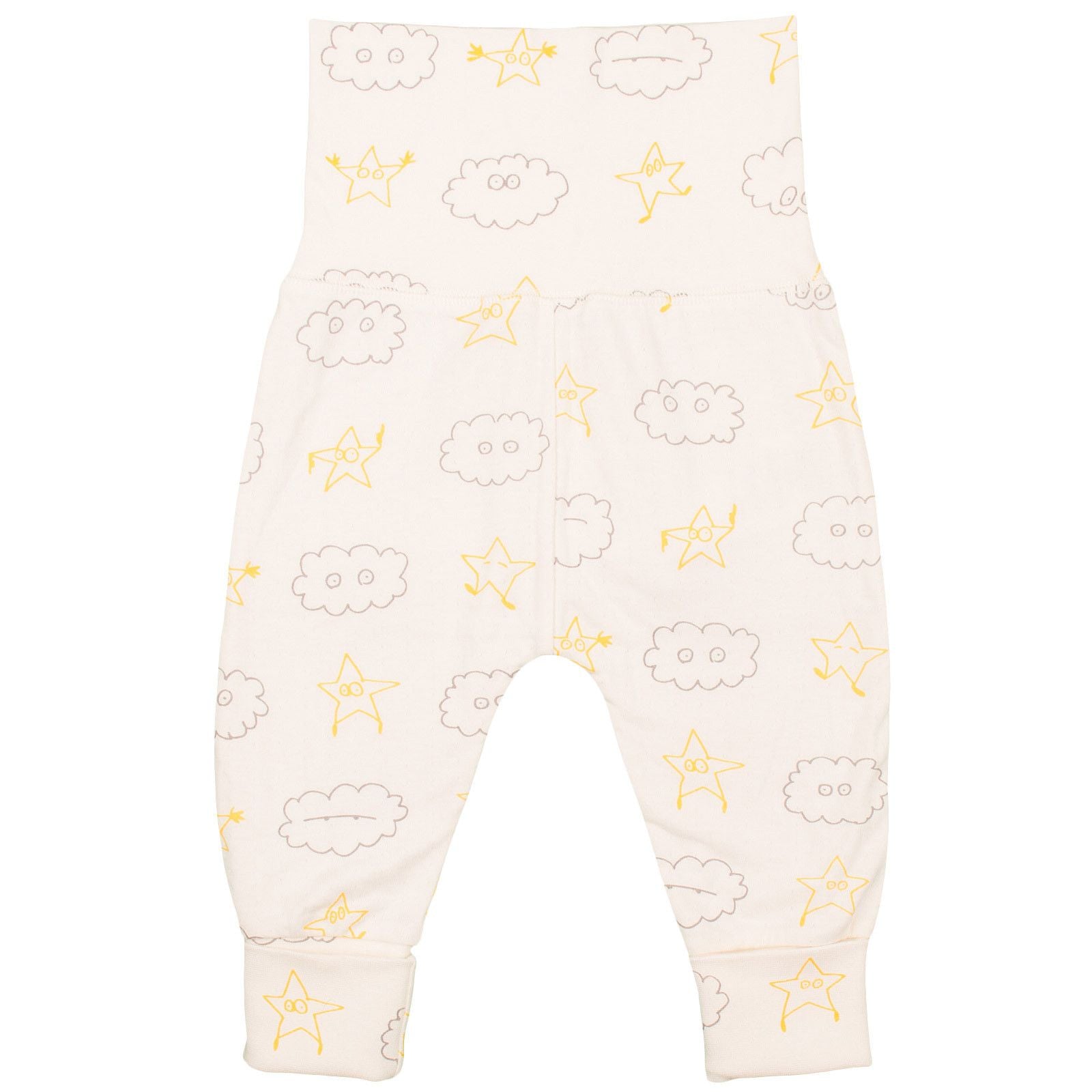 Buster/Feather Baby Ivory Stars&Clouds Print Top&Trousers - CÉMAROSE | Children's Fashion Store - 3