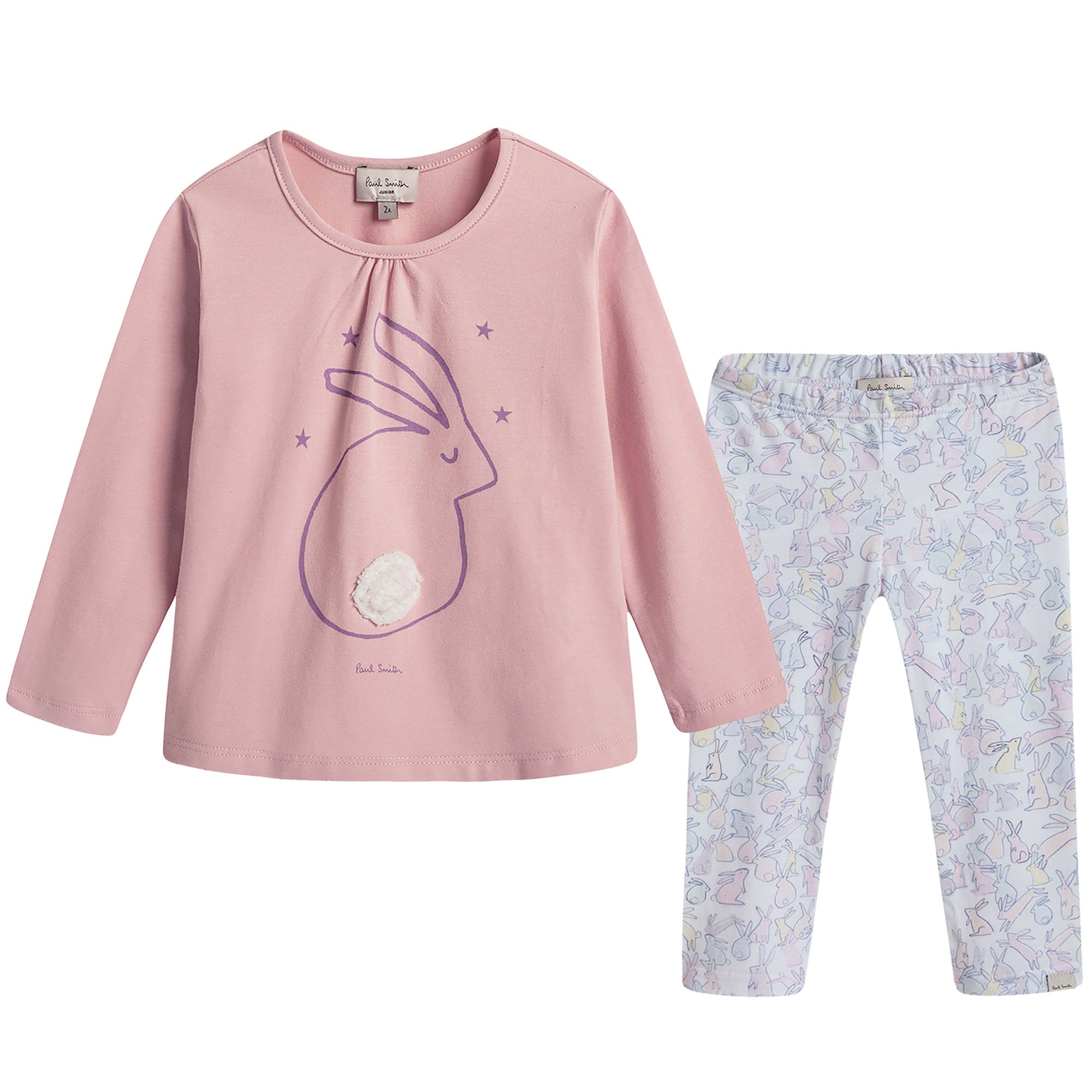 Girls Power Pink Tops &  Bottoms 2 Pieces Pyjama - CÉMAROSE | Children's Fashion Store - 1