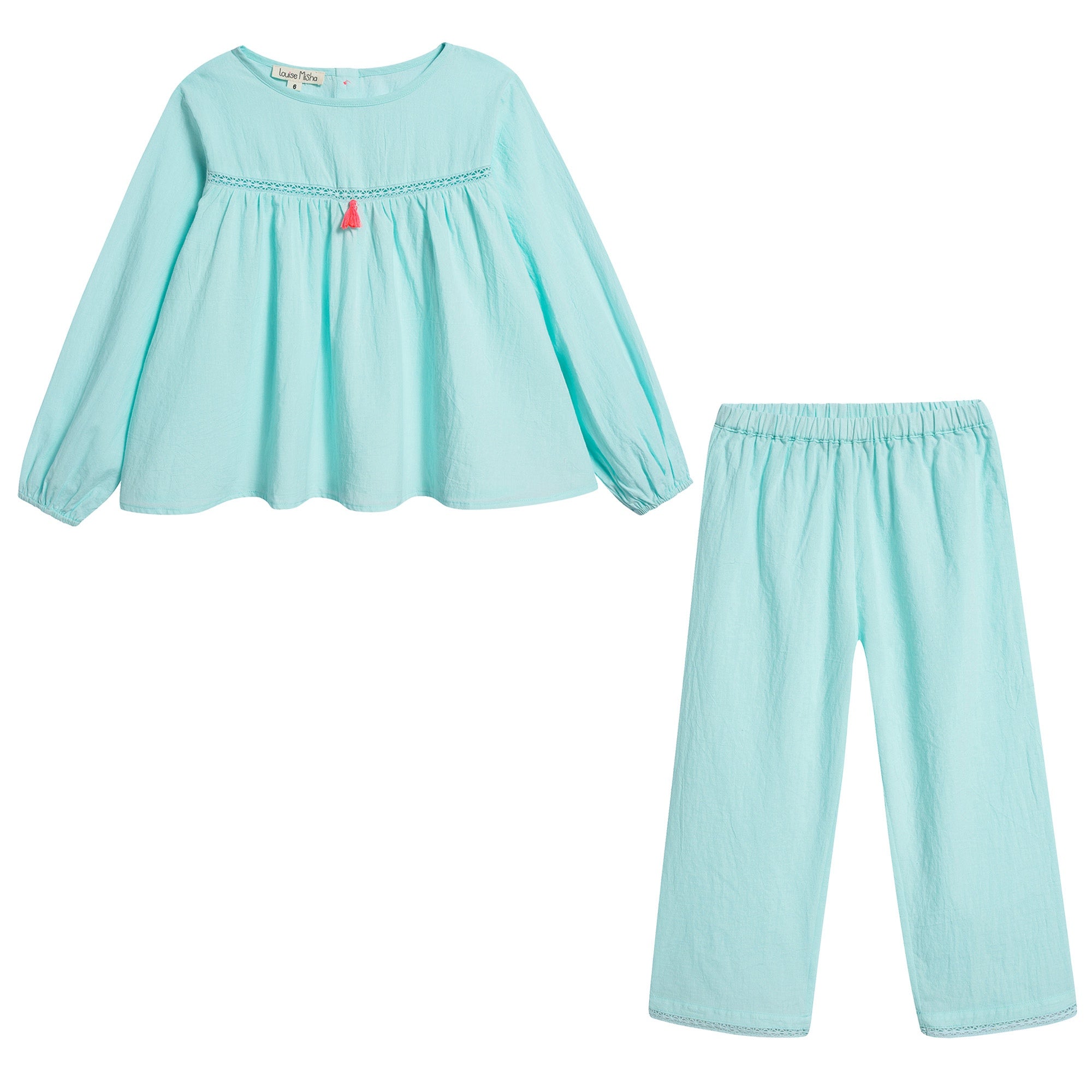 Girls Turquoise "Midnight" Pyjama