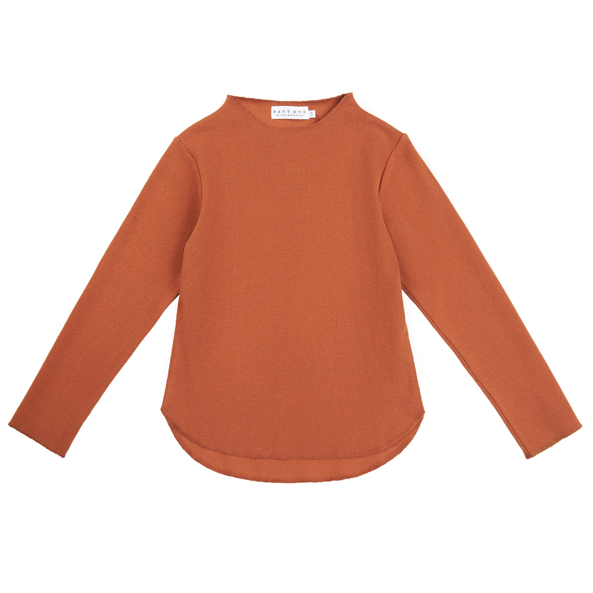 Girls Caramel Cotton Top
