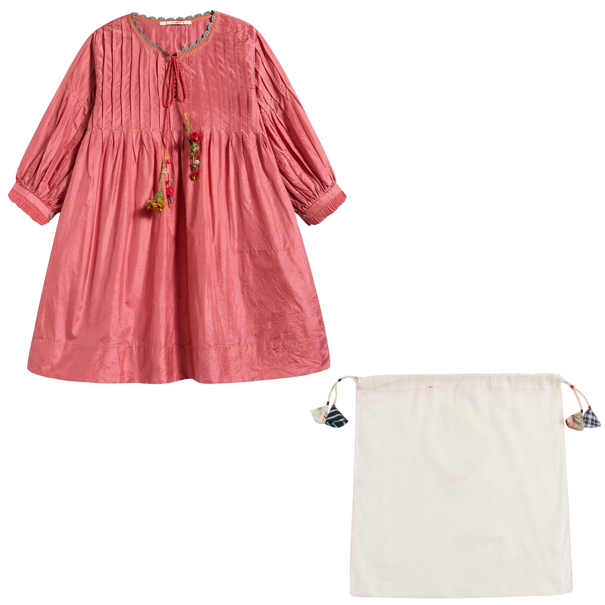 Girls Peach Dress