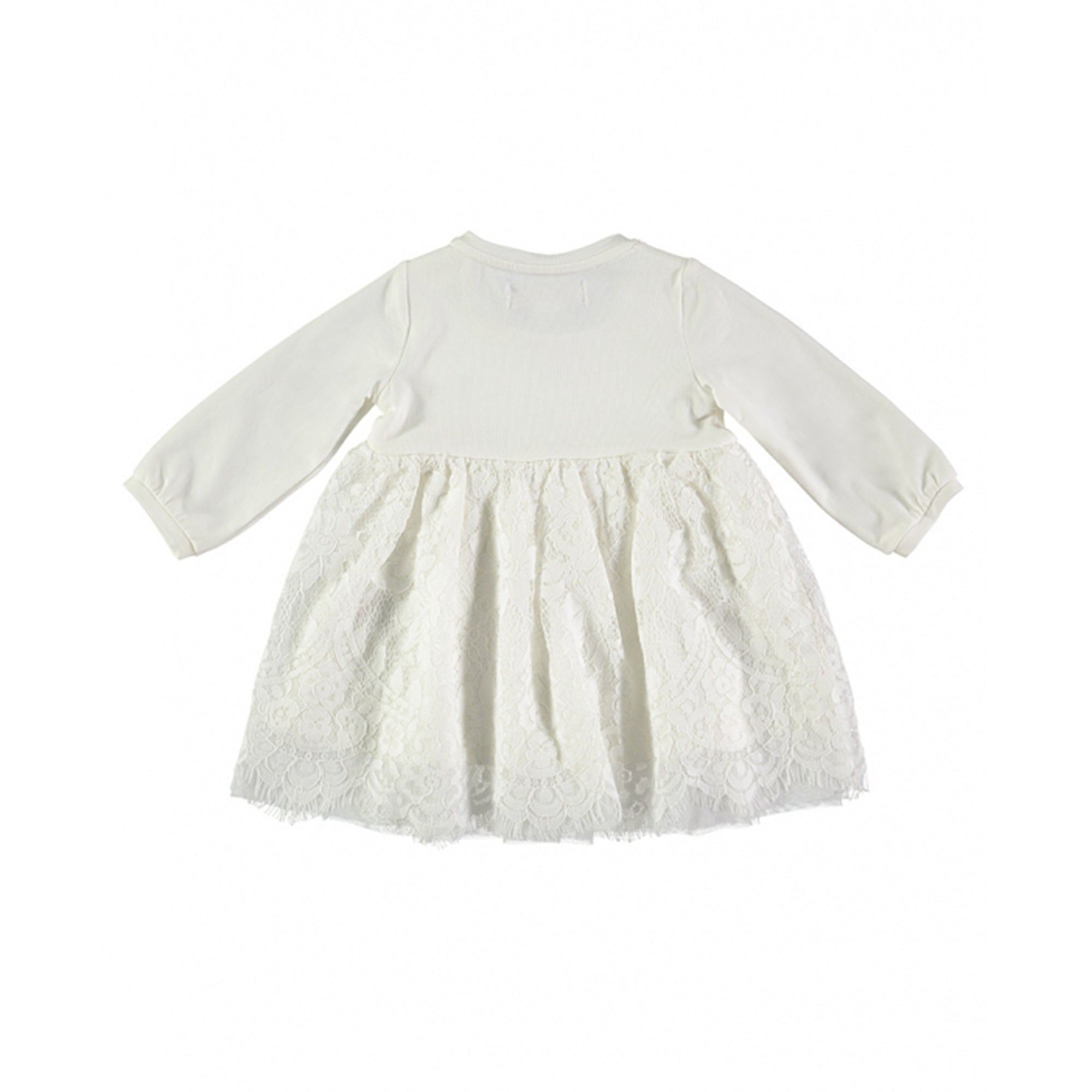 Baby Girls White Cotton Dress