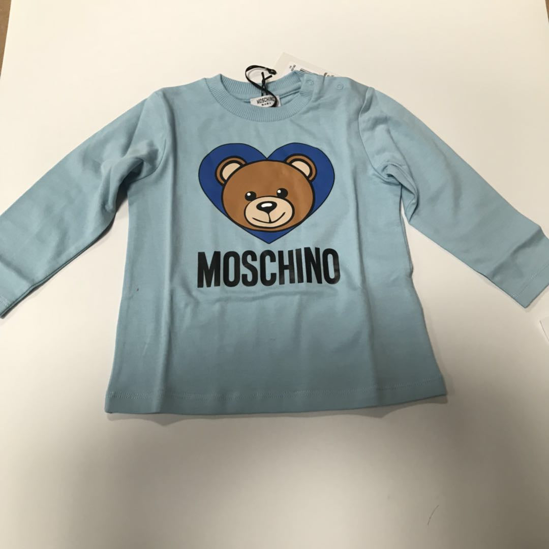 Baby Light Blue Cotton T-shirt