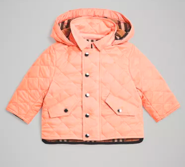 Baby Girls Pink Coat