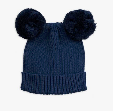 Baby Navy Organic Cotton Ear Hat