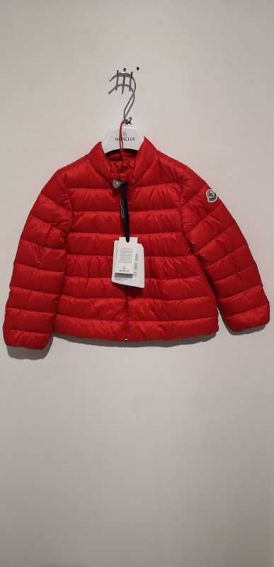 Baby Girls Red "JOELLE" Padded Down Coat