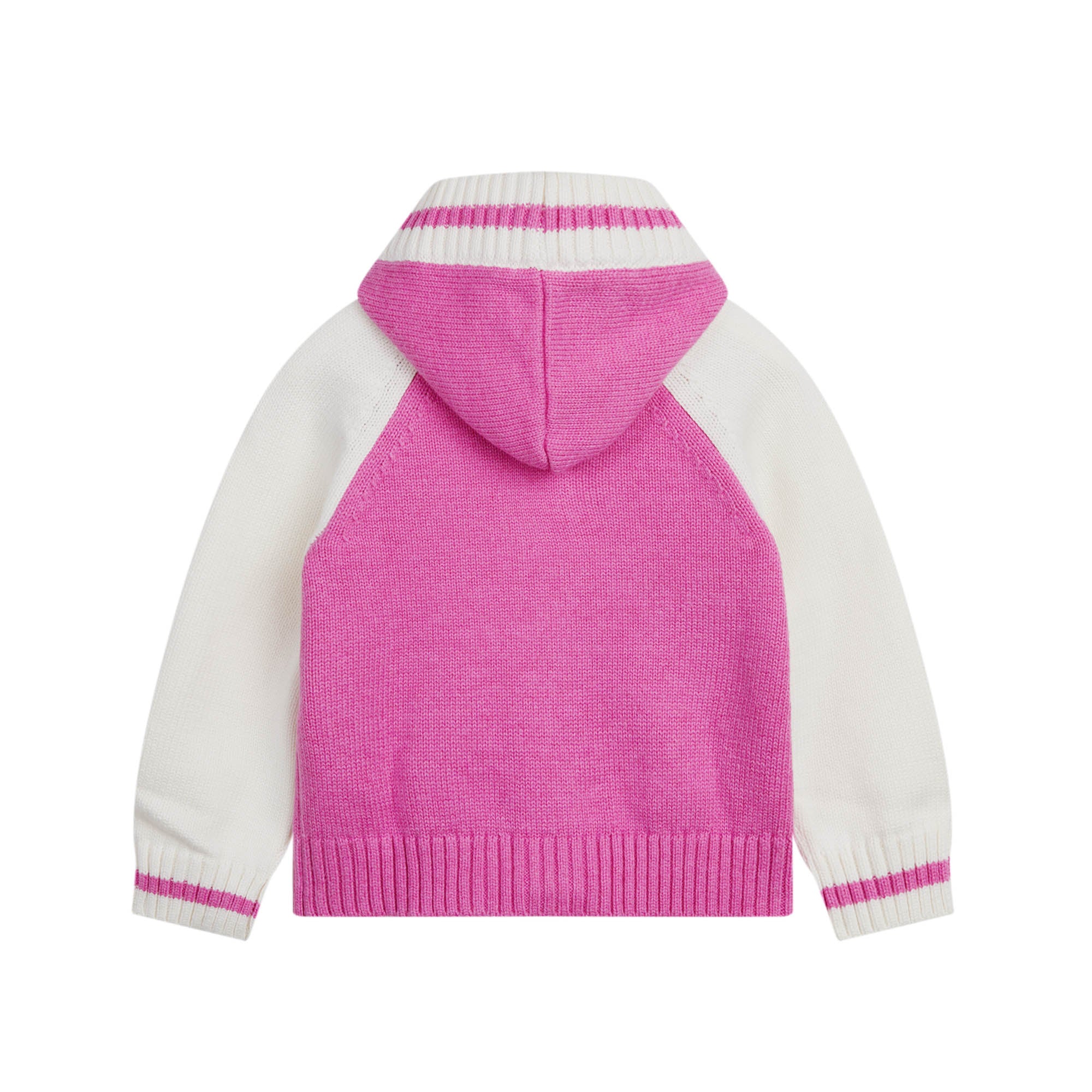 Baby Girls Pink Hooded Cardigan