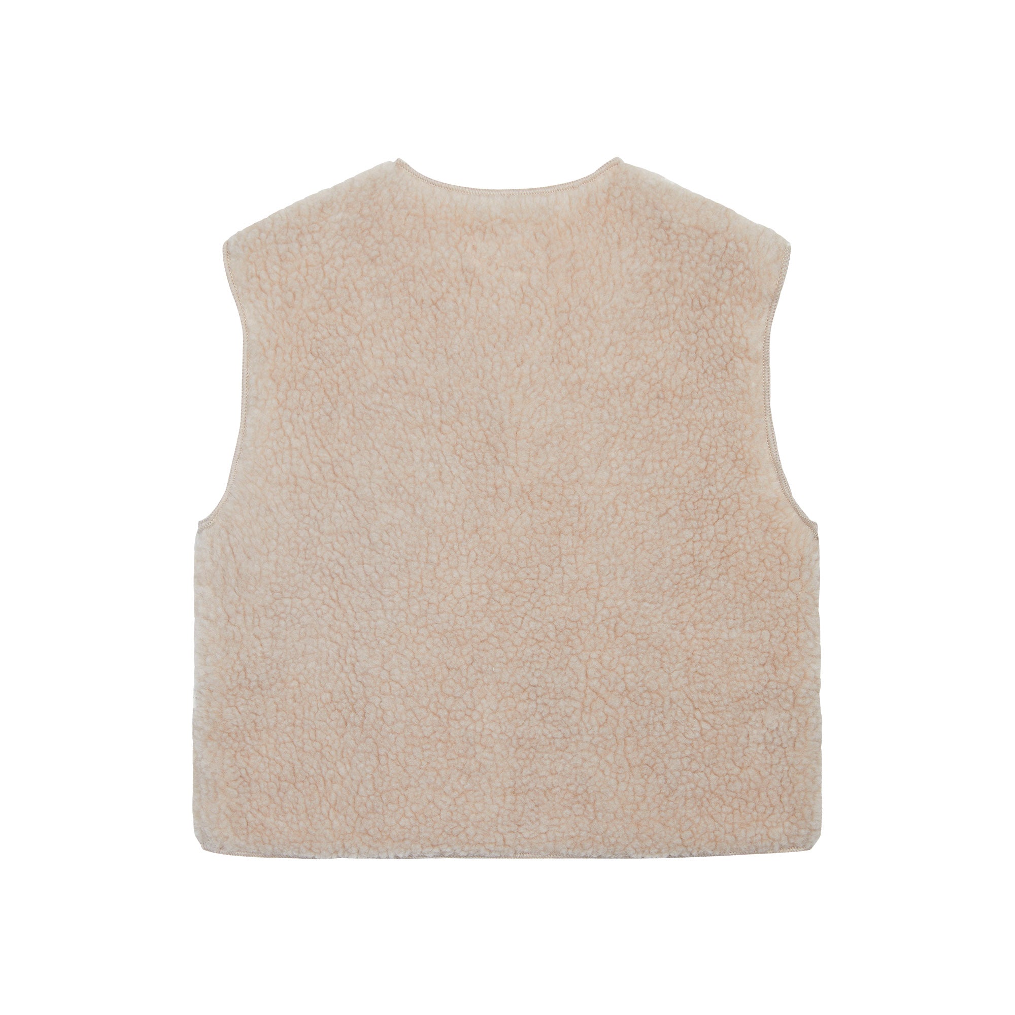 Baby Girls Beige Gilet