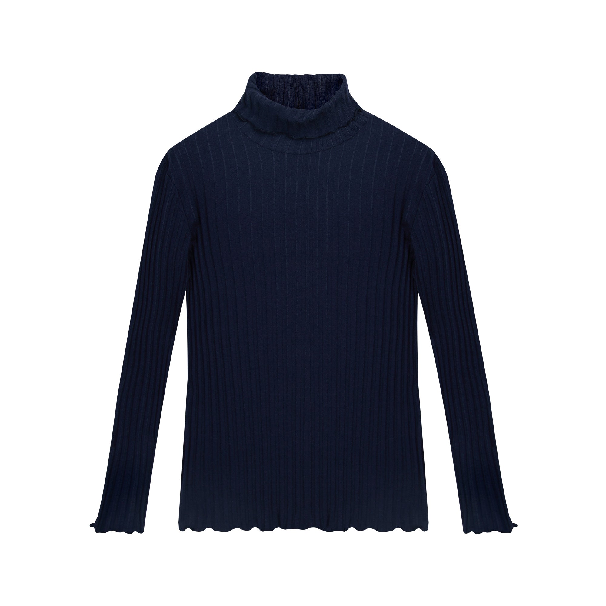 Girls Blue Cotton Sweater