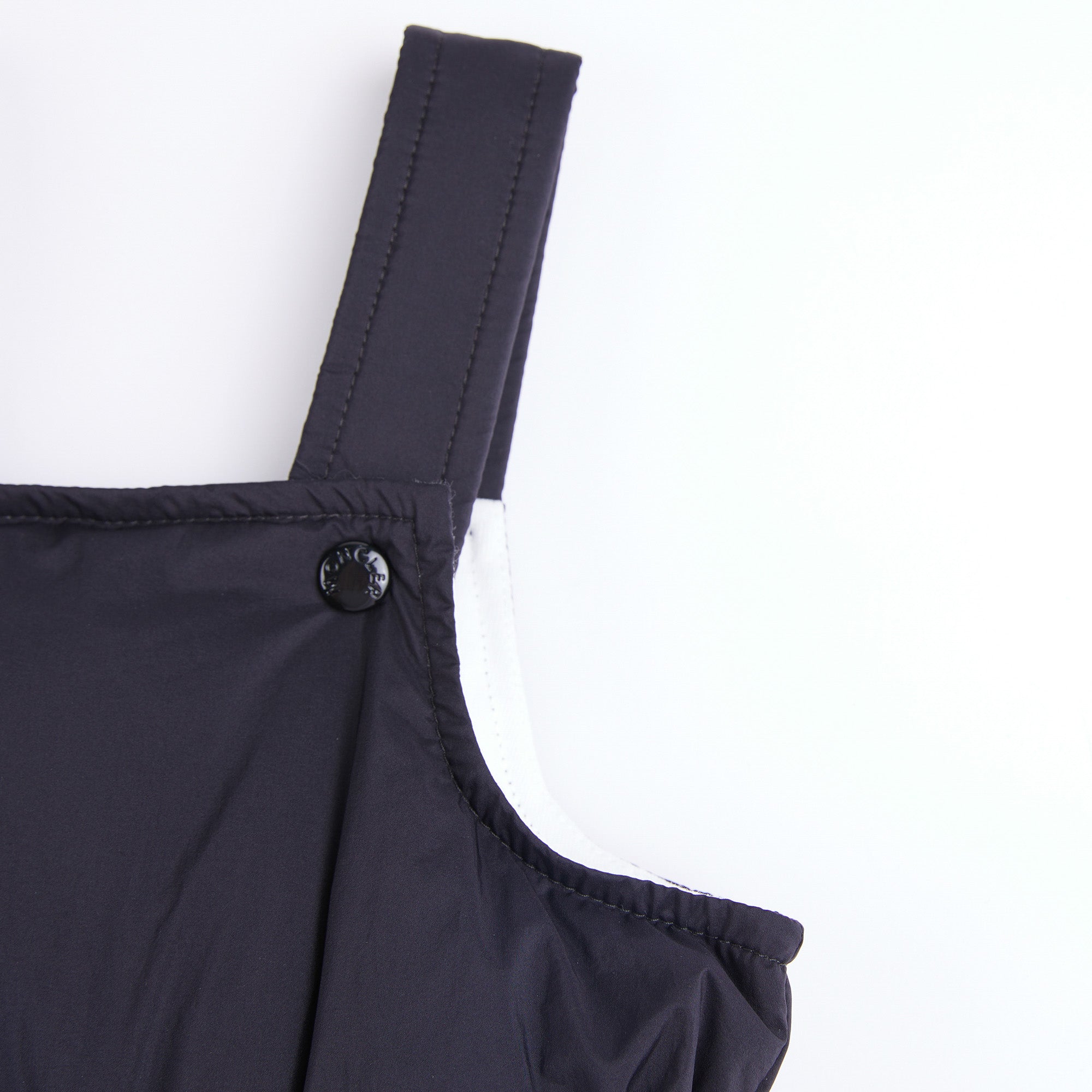 Baby Boys & Girls Black Padded Down Trousers