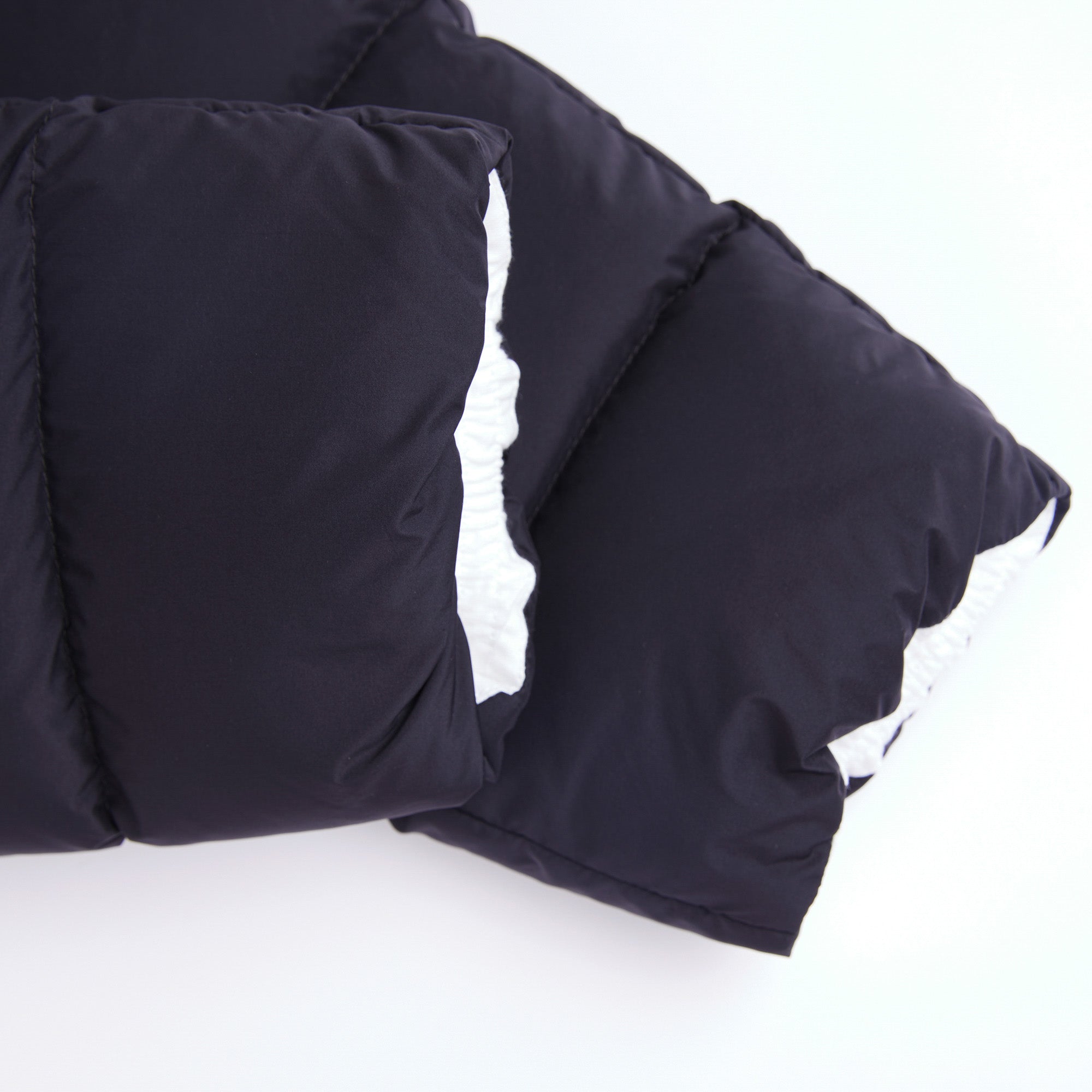 Baby Boys & Girls Black Padded Down Trousers