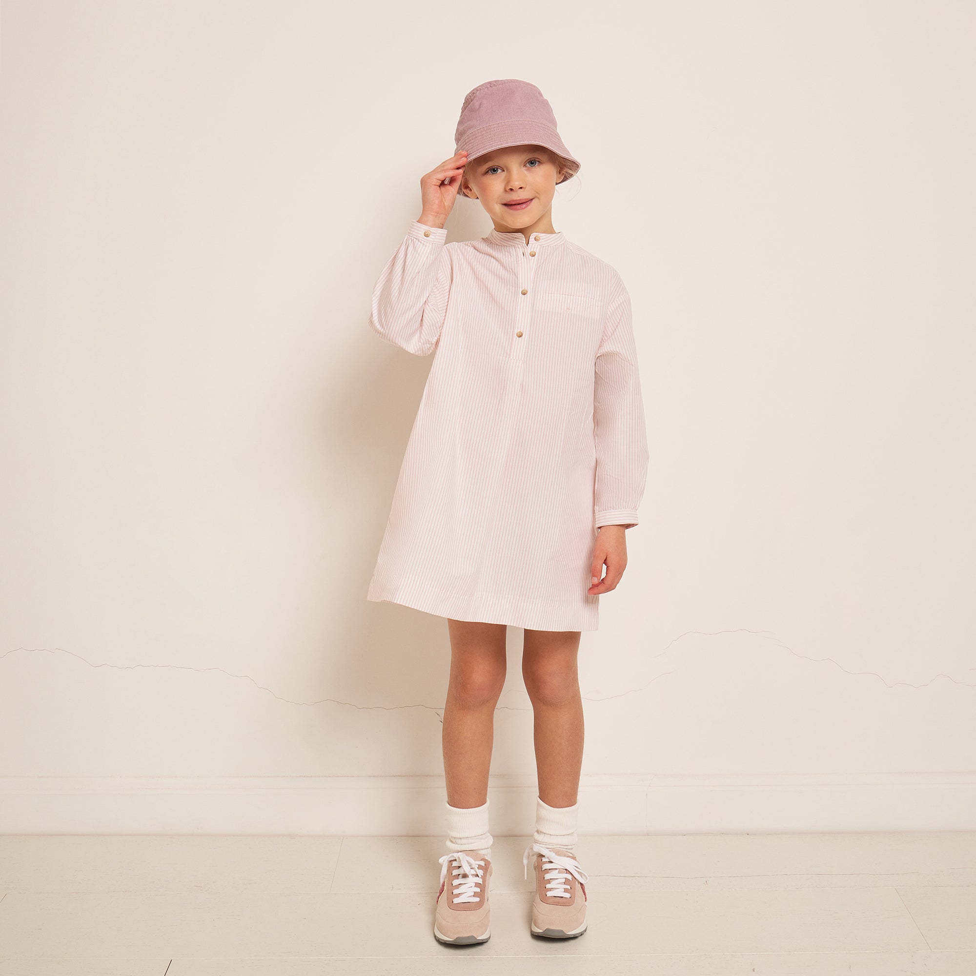 Girls Lilac Bucket Hat