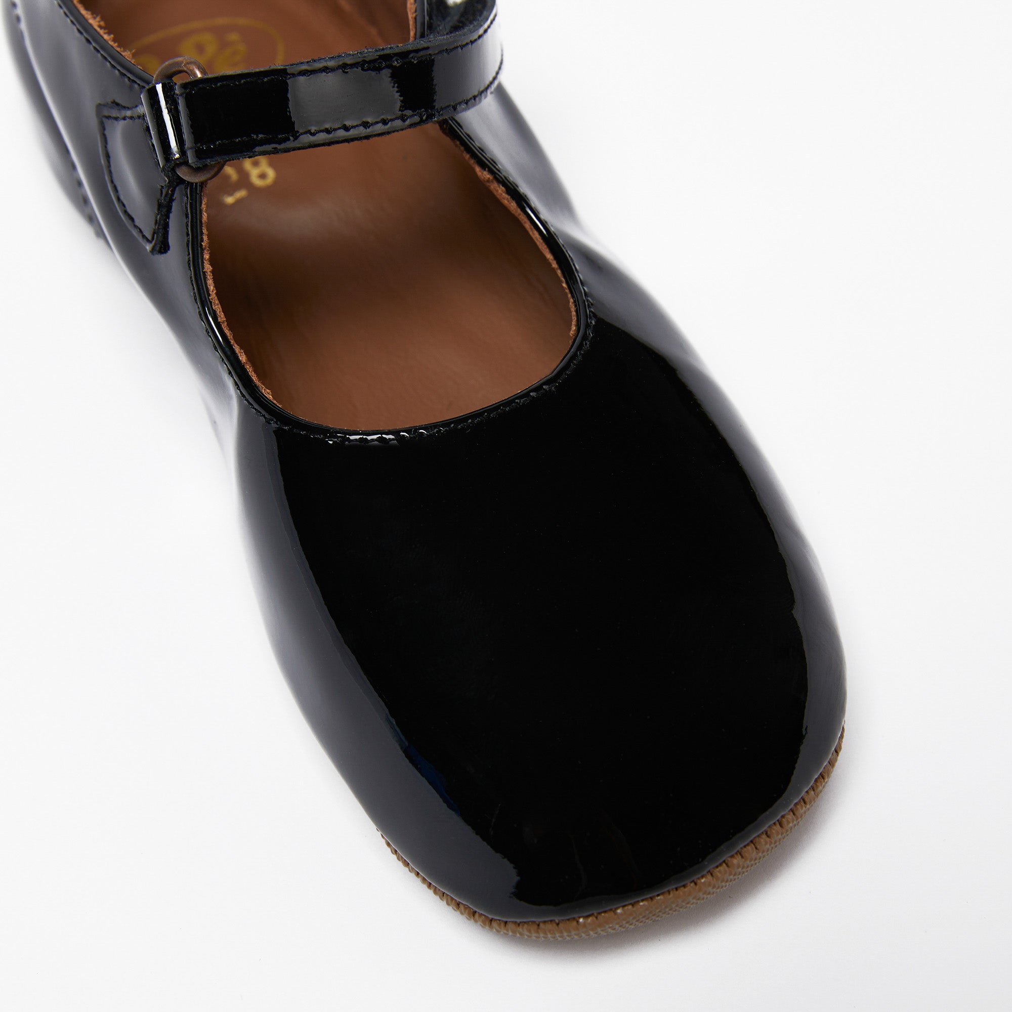 Girls Black Flat Shoes