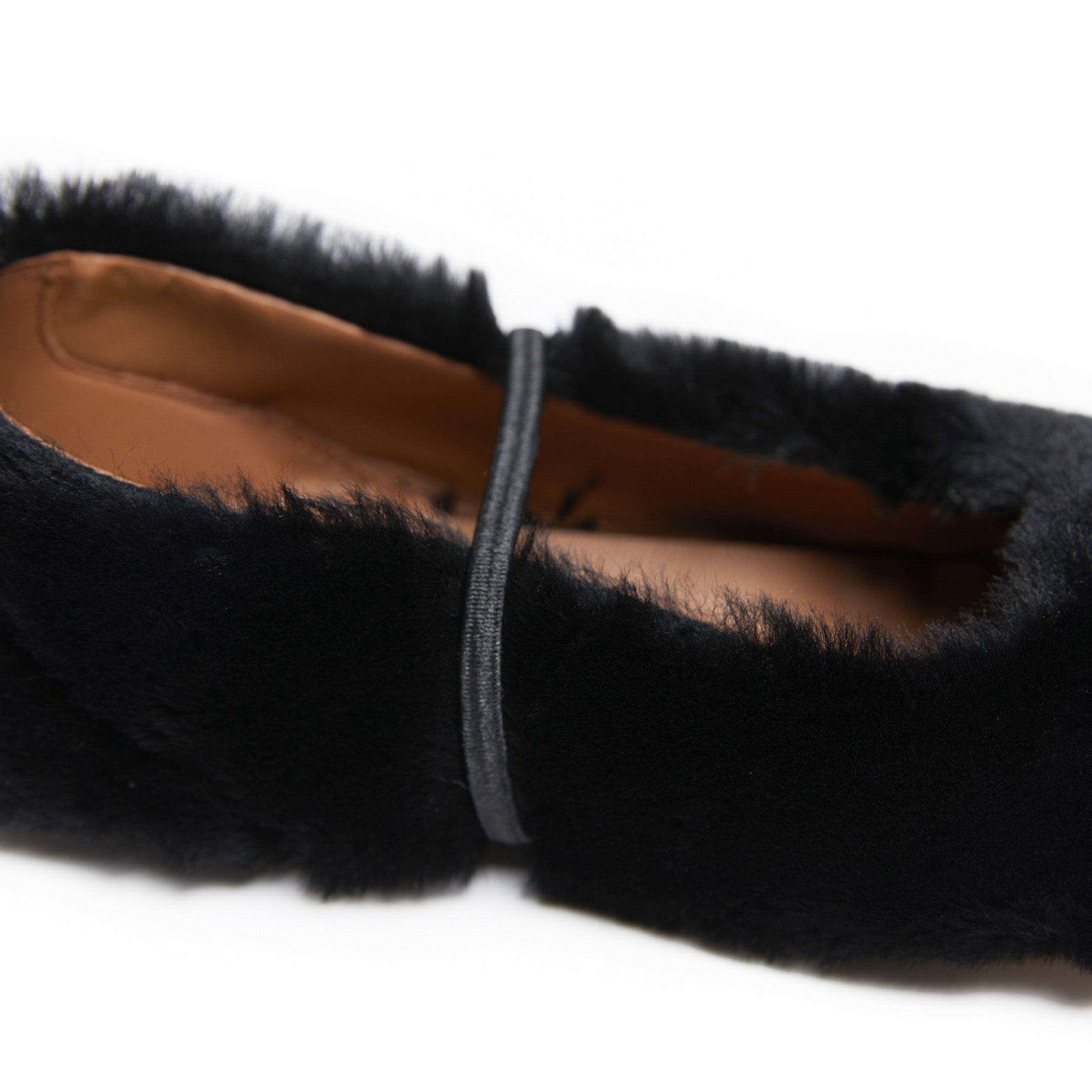 Girls Black Flat Shoes