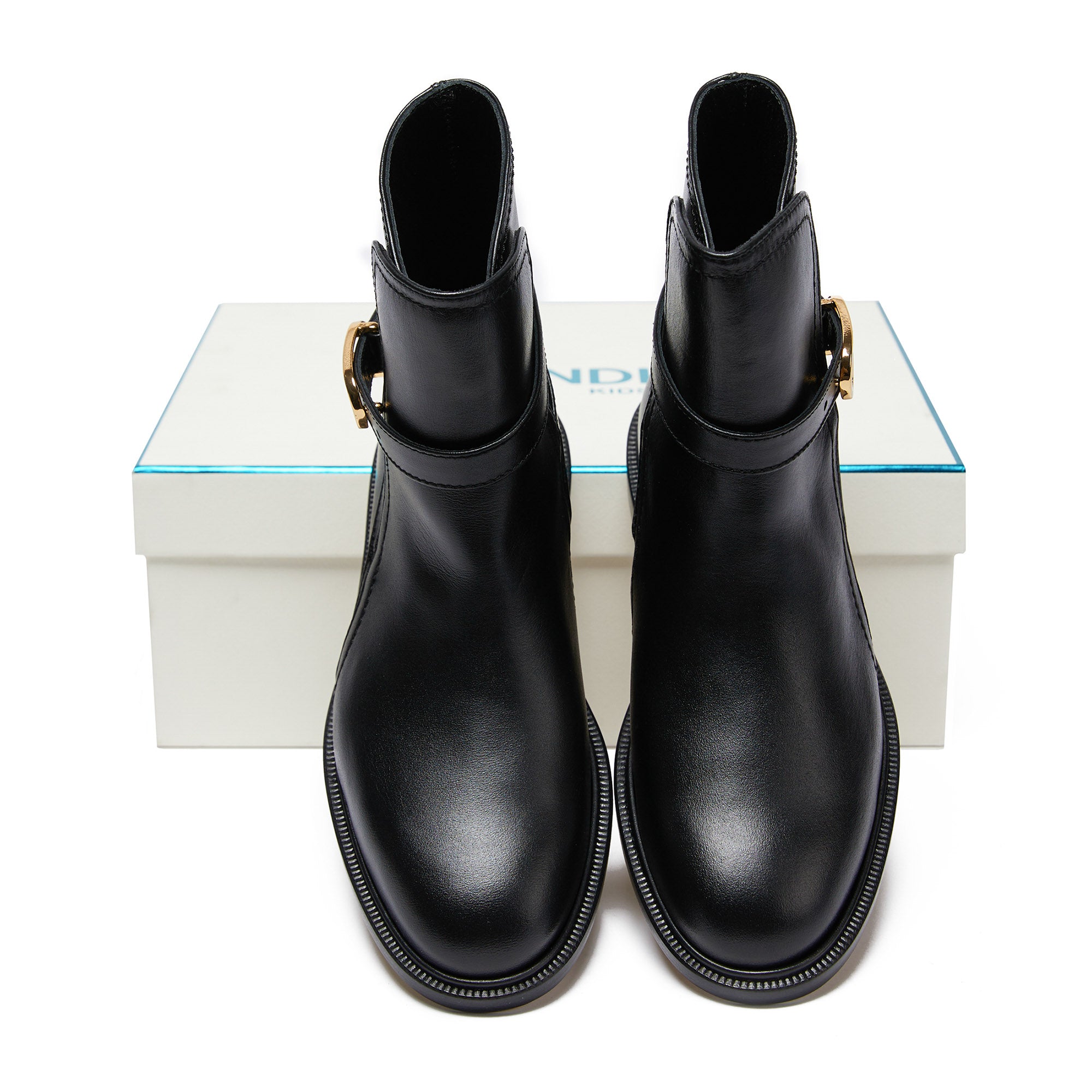 Girls Black Boots