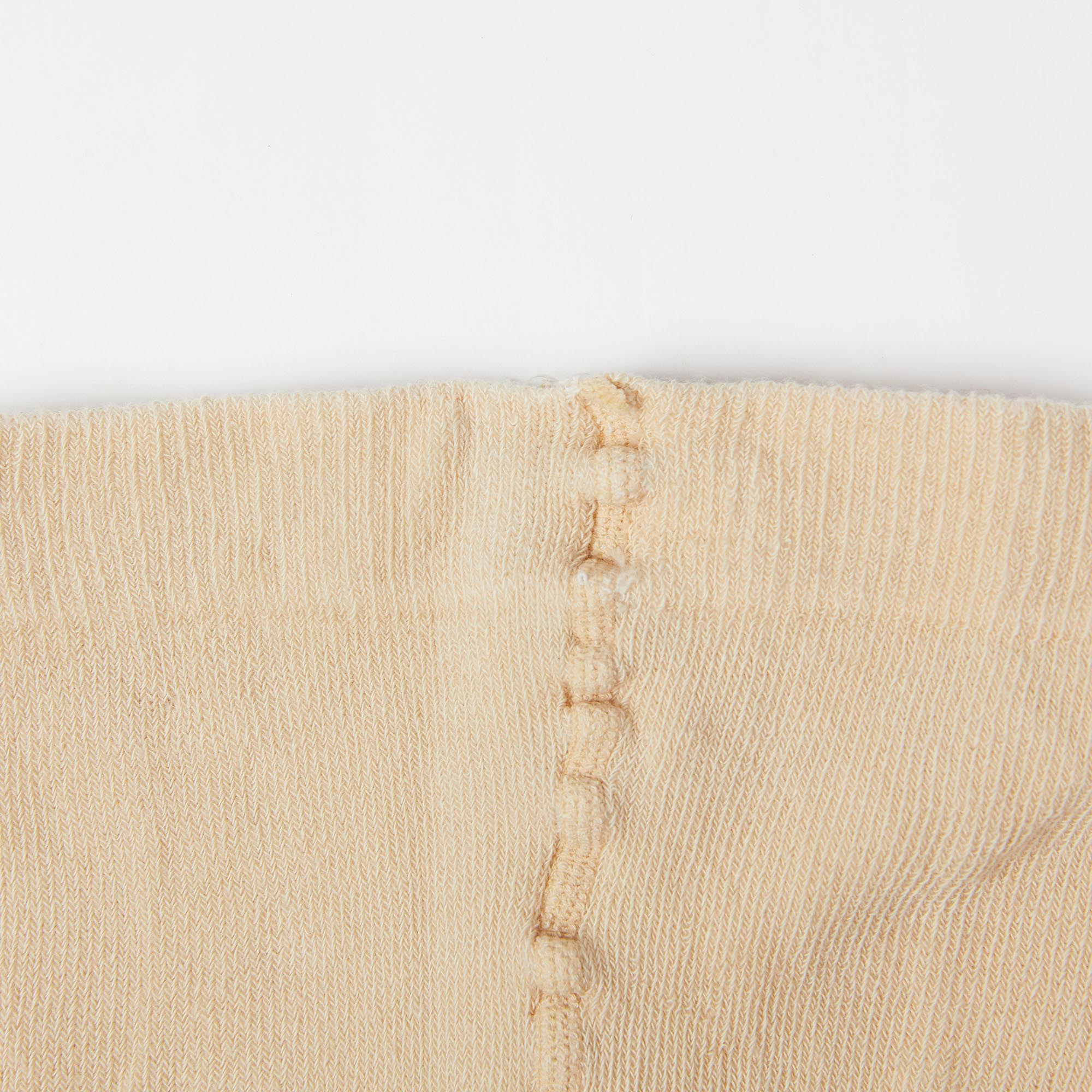 Girls Beige Cotton Tights